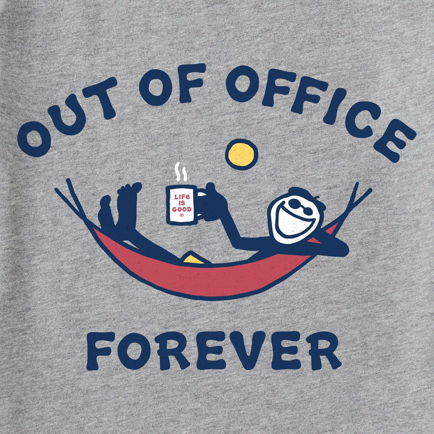 Men's Out of Office Forever Short Sleeve Crusher Tee