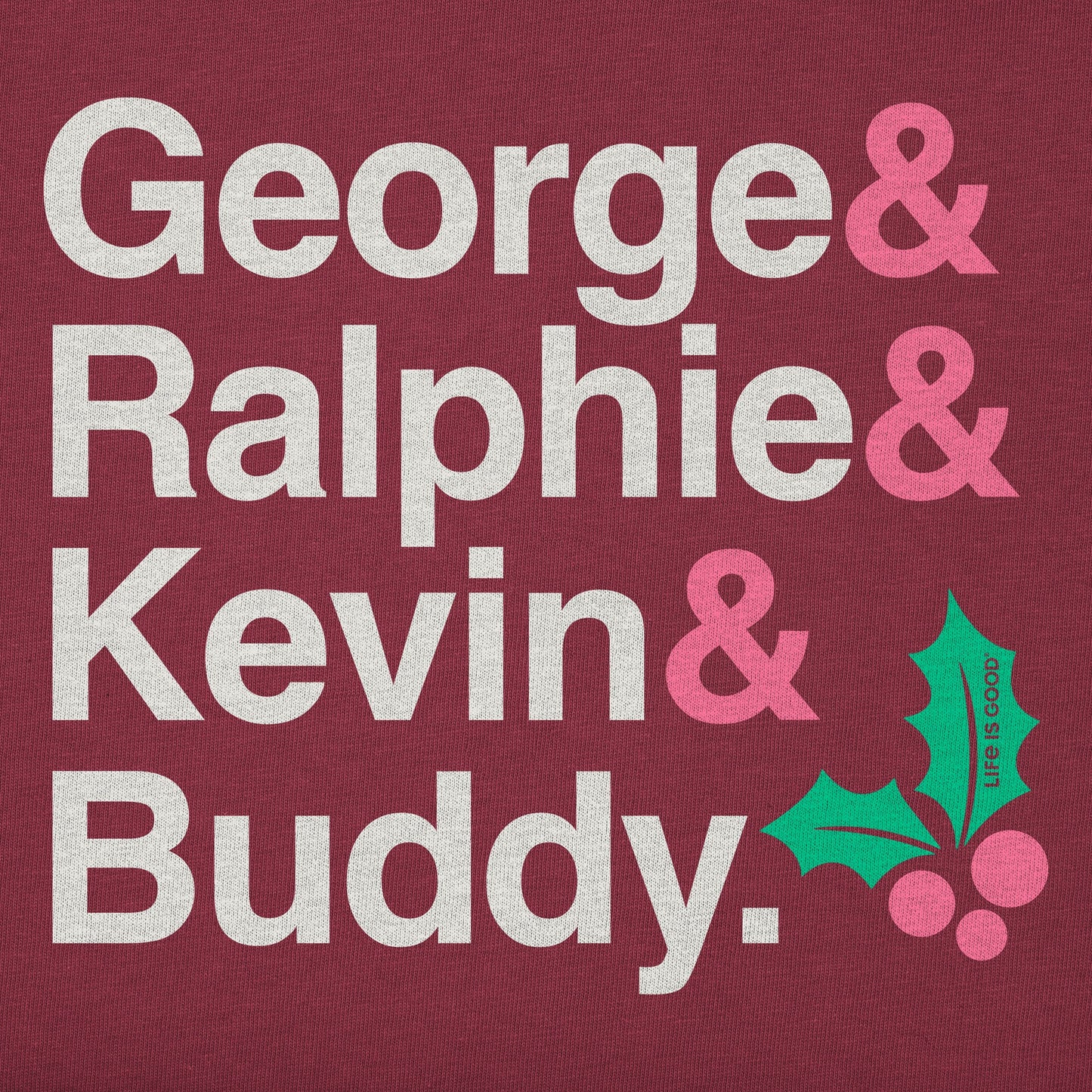 Kids Christmas Movie Legends Long Sleeve Crusher Tee