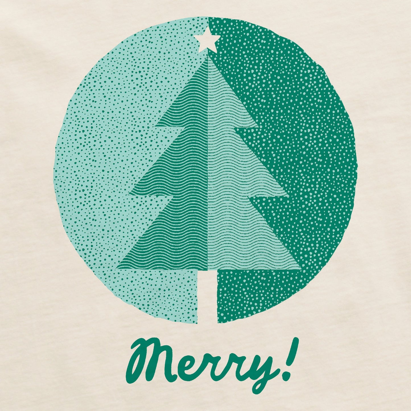 Men's Merry Geo Tree Short Sleeve Crusher Tee
