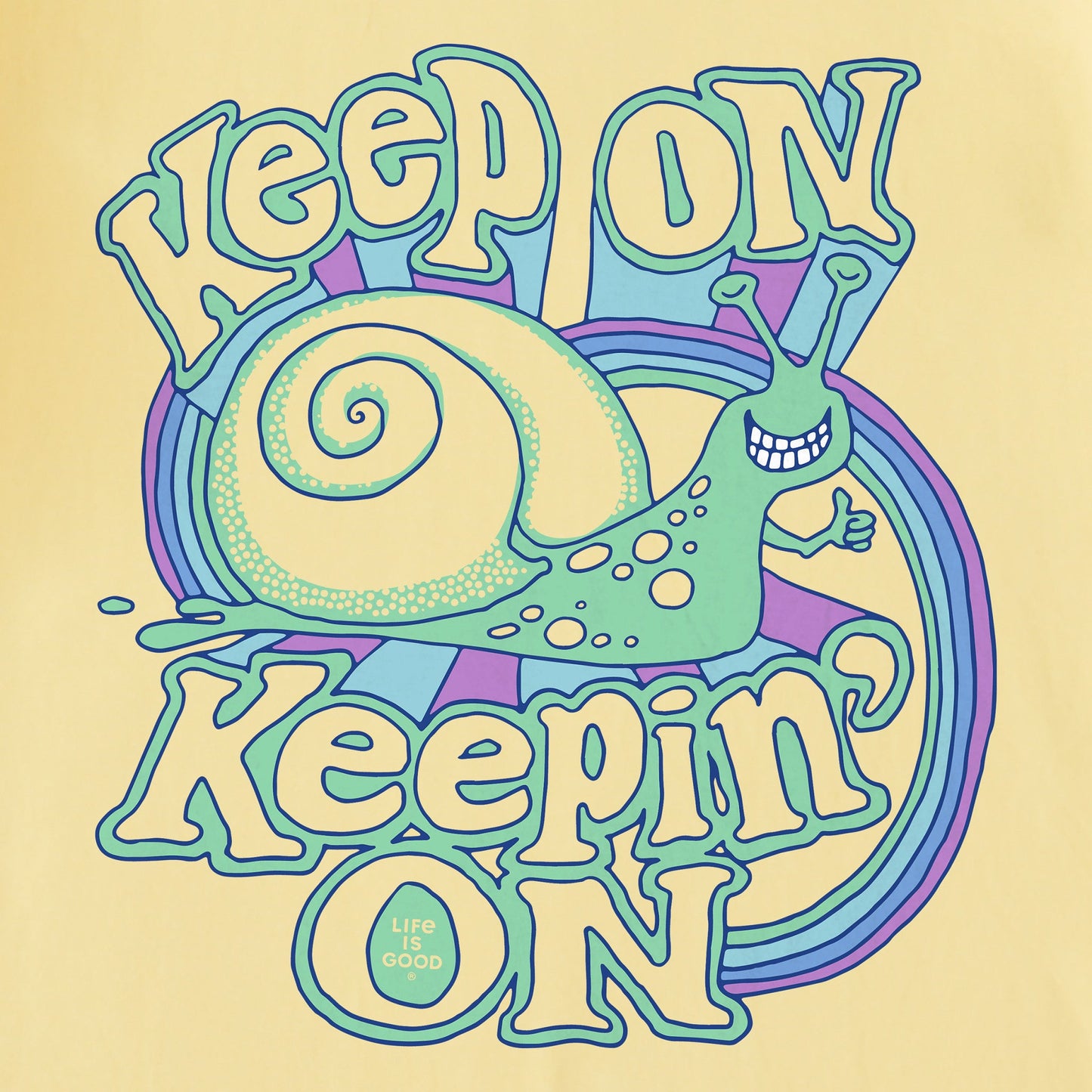 Kids Keep On Keepin' On Short Sleeve Crusher Tee