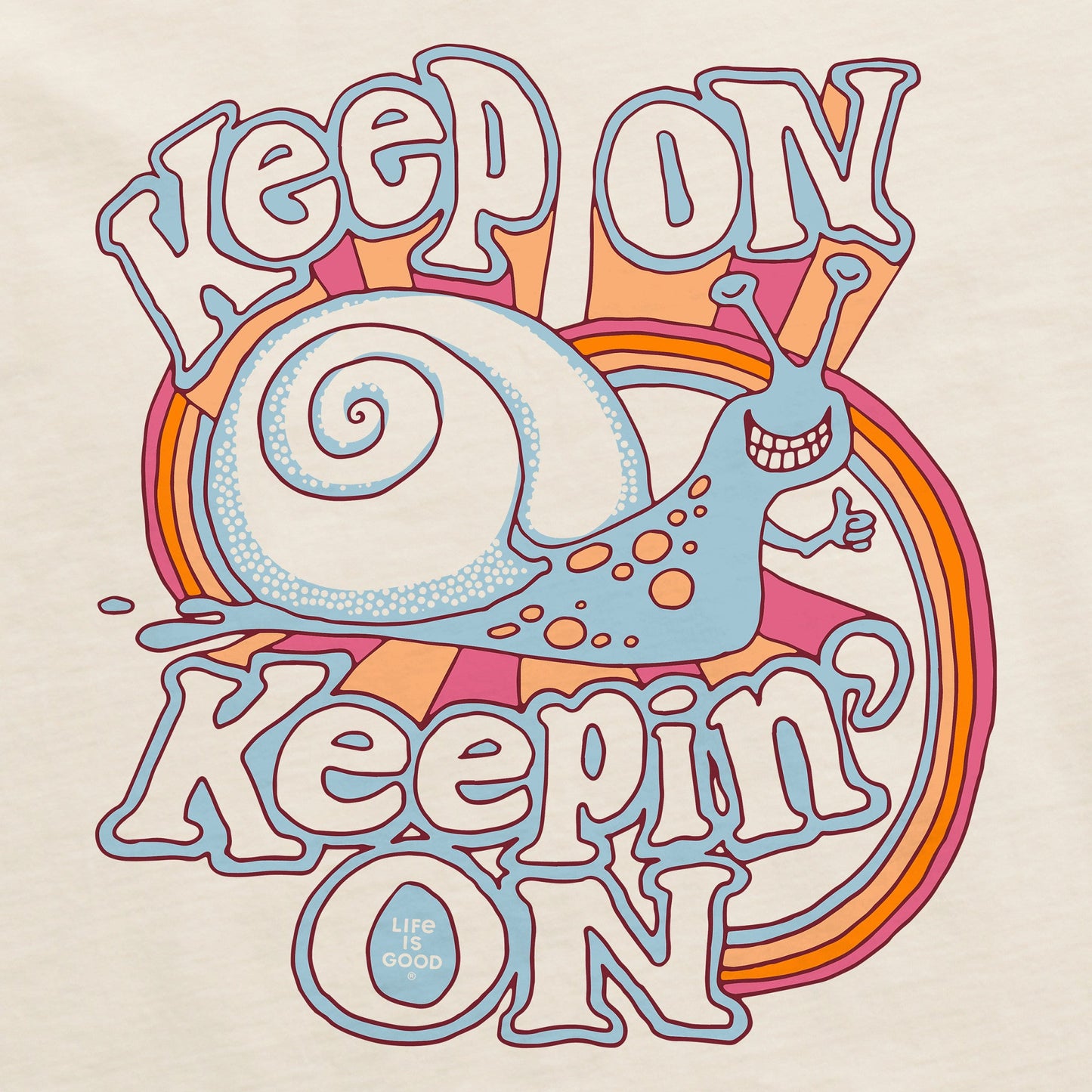 Men's Keep On Keepin' On Short Sleeve Crusher Tee