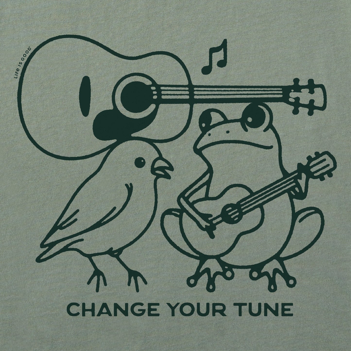 Women's Change Your Tune Short Sleeve Crusher Tee