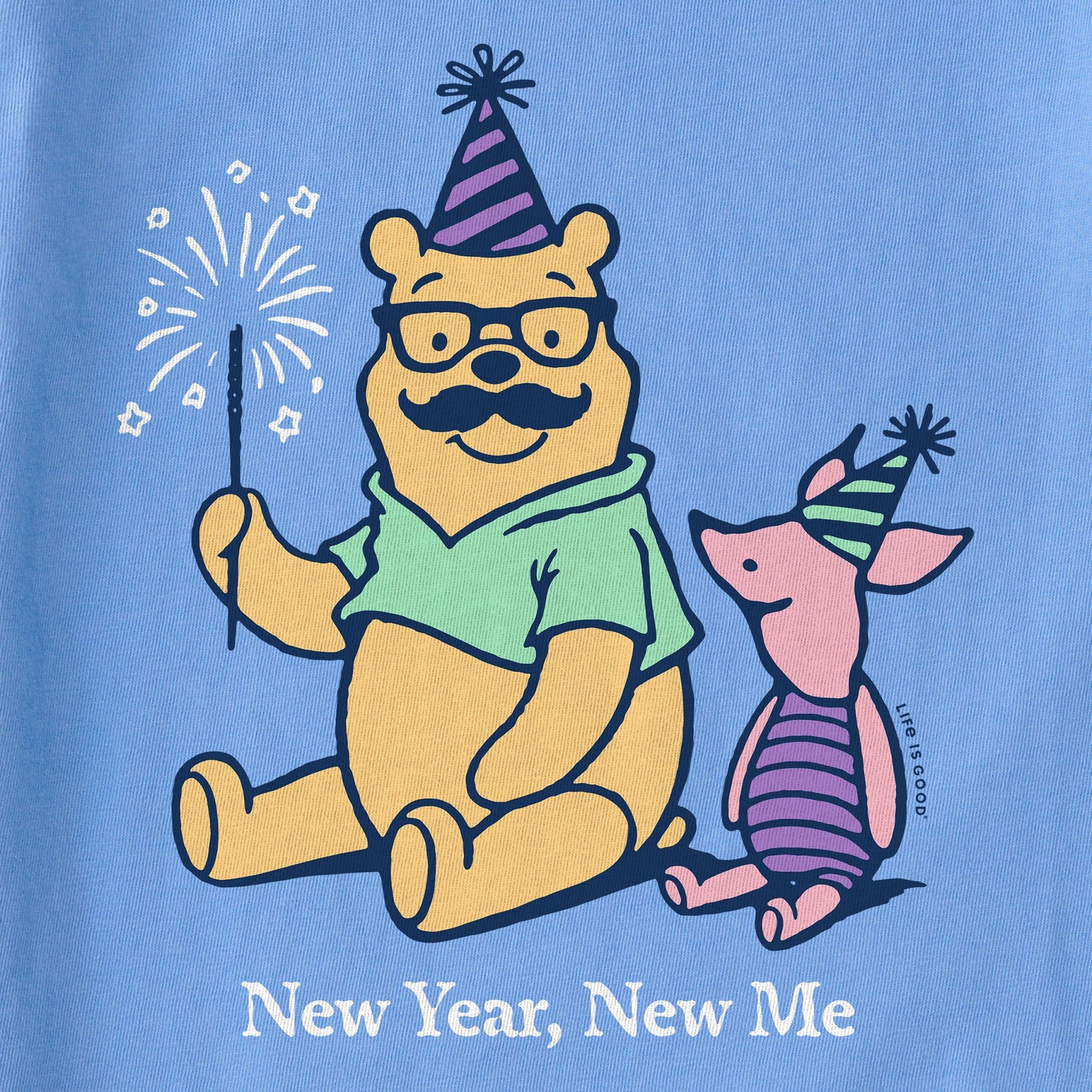 Women's New Year New Me Winnie Short Sleeve Crusher Tee