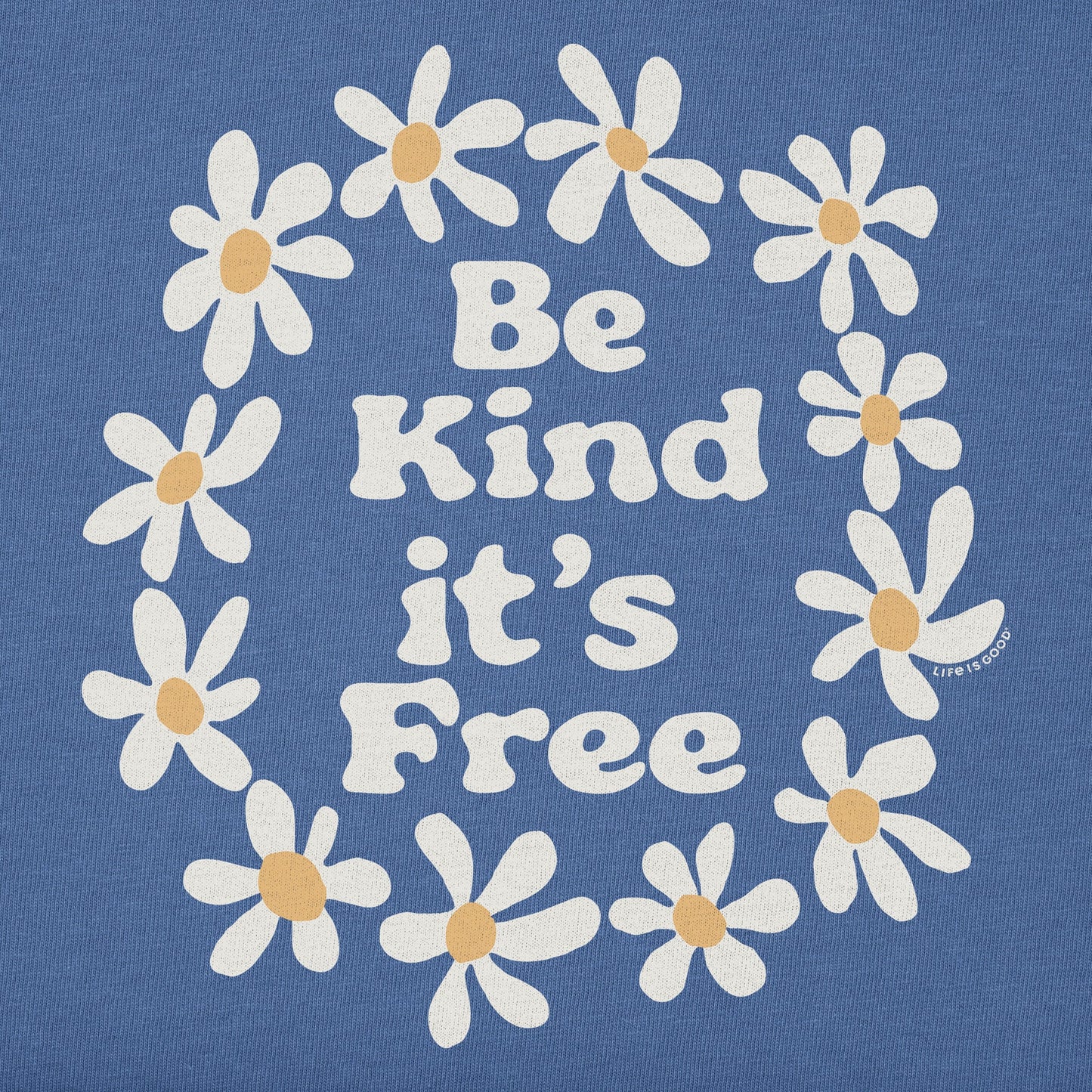 Women's Be Kind It's Free Short Sleeve Crusher Tee