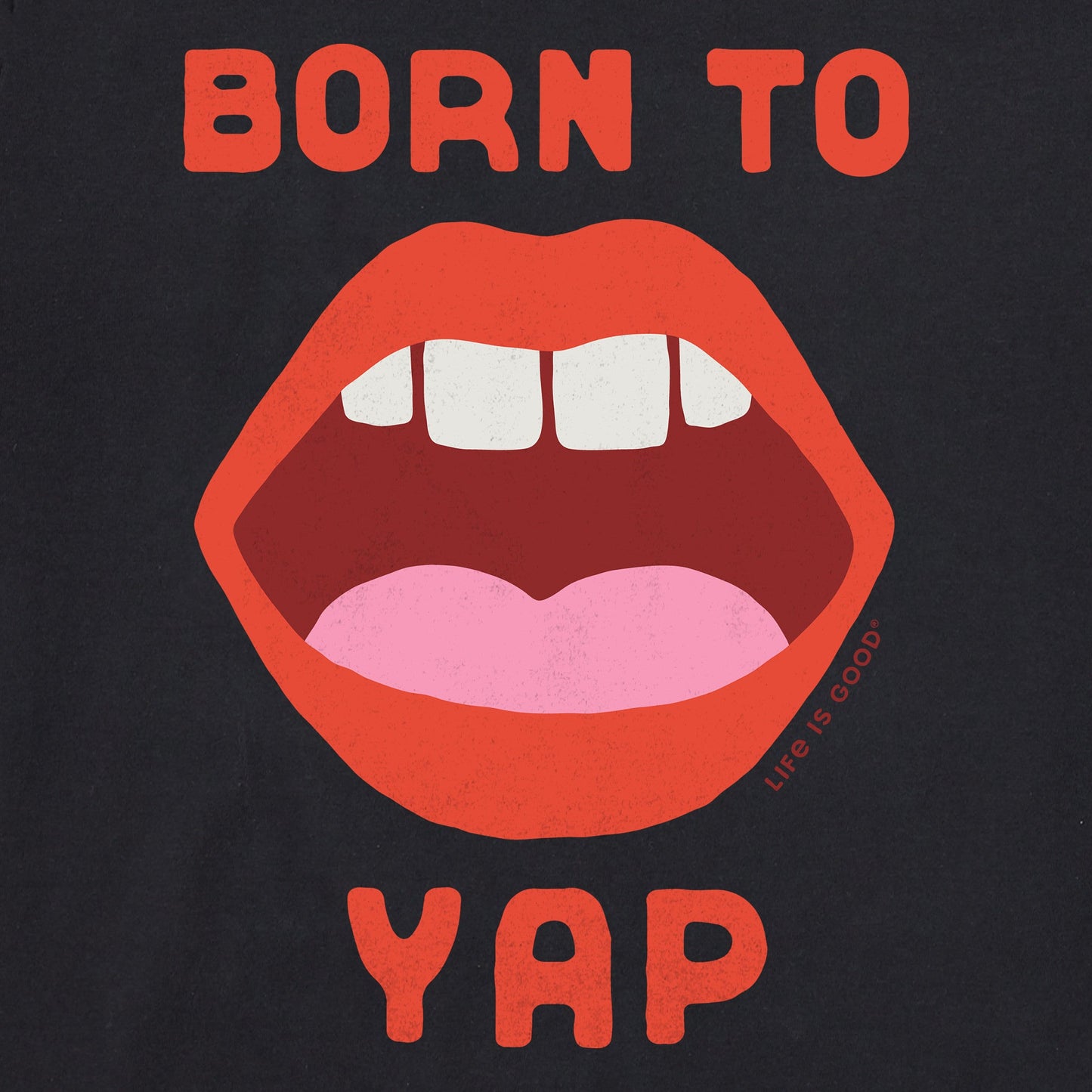 Women's Born to Yap Crusher Boxy Hoodie