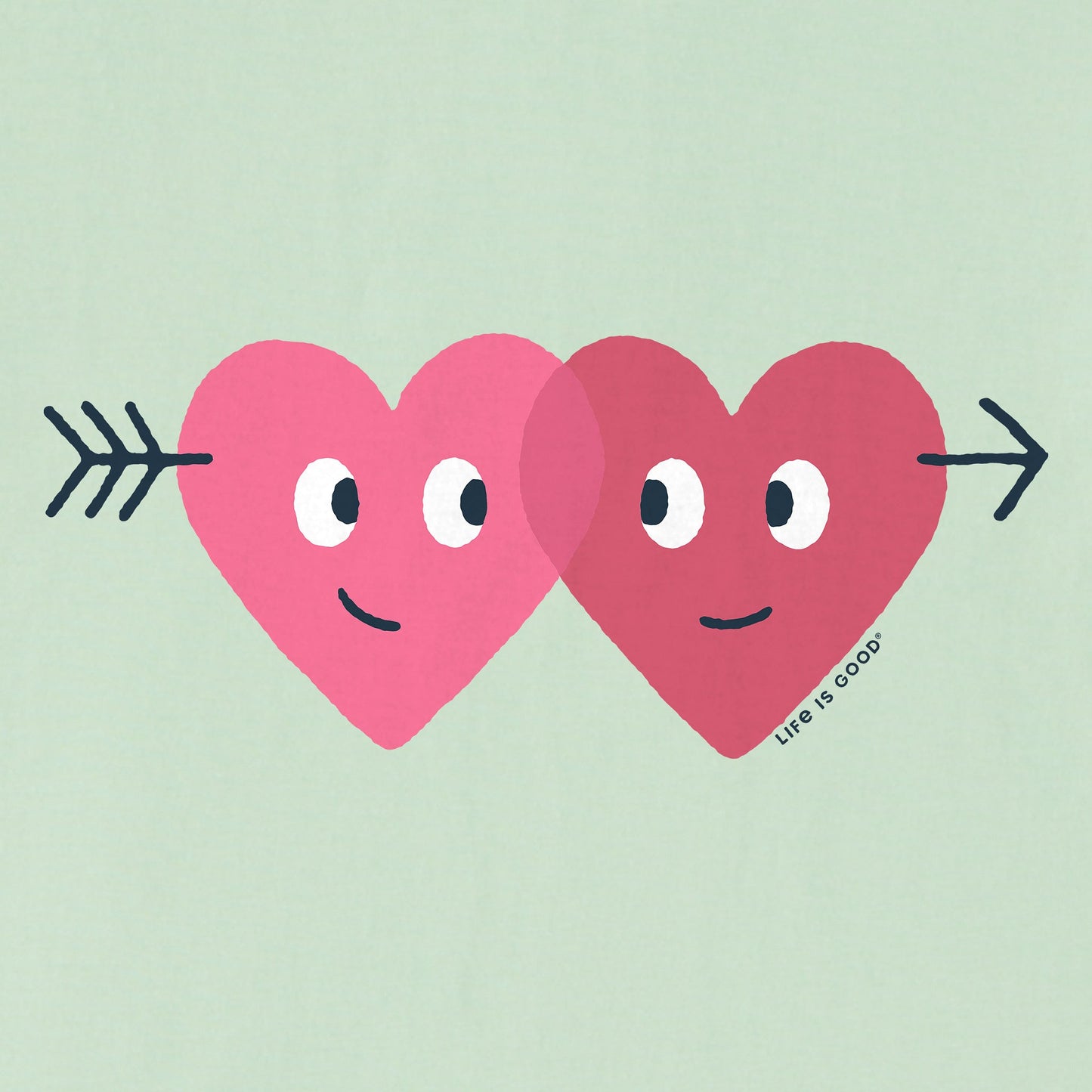 Women's Cupid Got Us Short Sleeve Crusher Boxy Tee