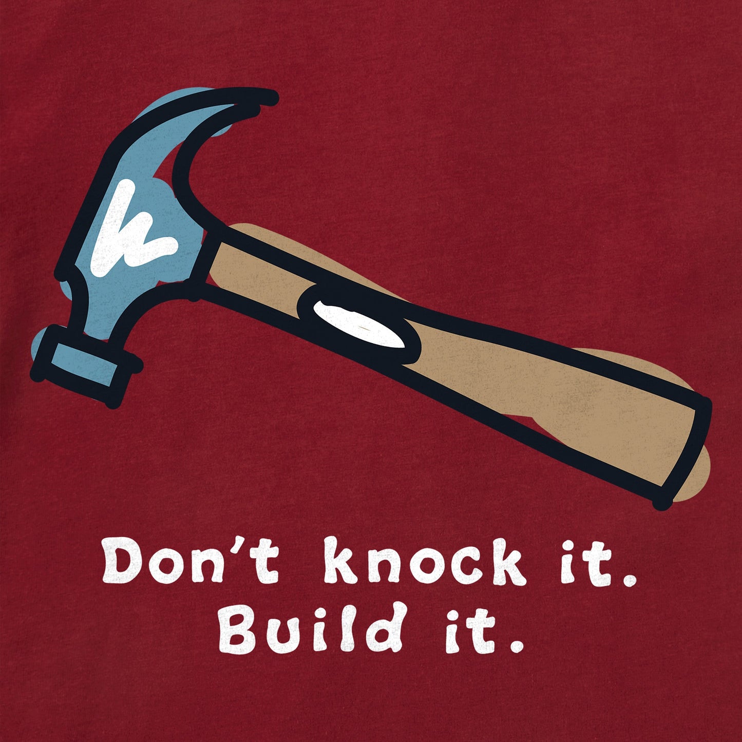 Men's Built it Hammer Short Sleeve Crusher Tee