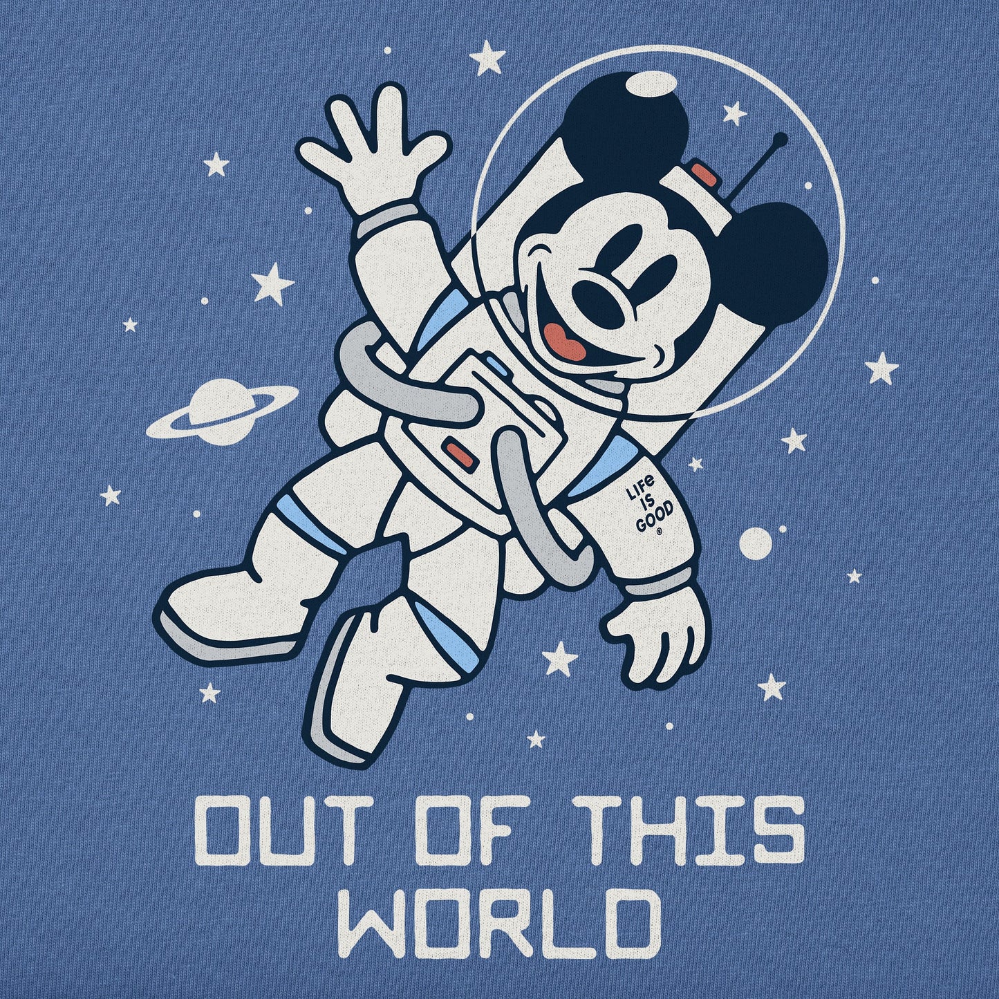 Men's Out of this World Space Willie Short Sleeve Tee