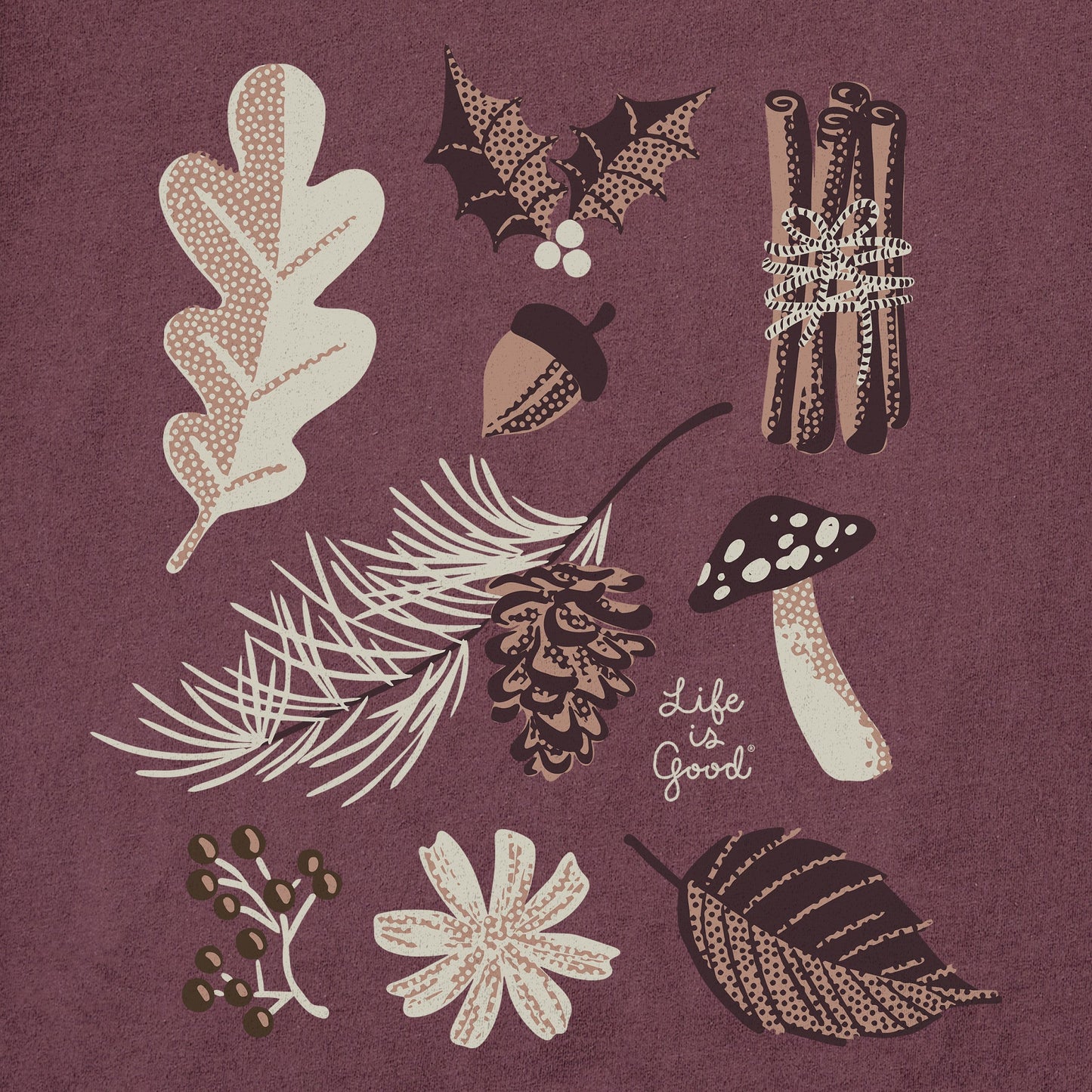 Men's Forest Floor Medley Short Sleeve Crusher Tee