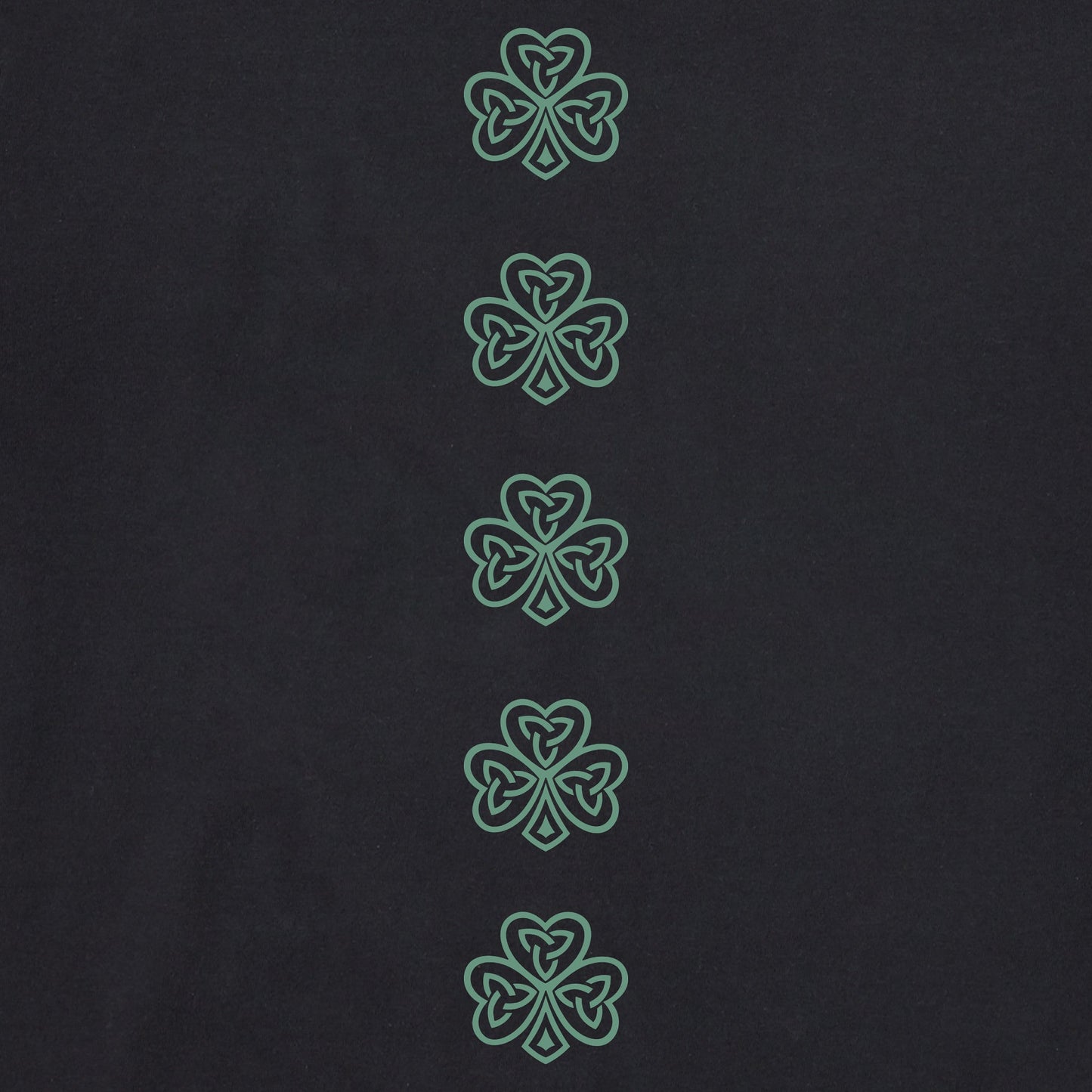 Women's Celtic Clovers Long Sleeve Crusher Tee