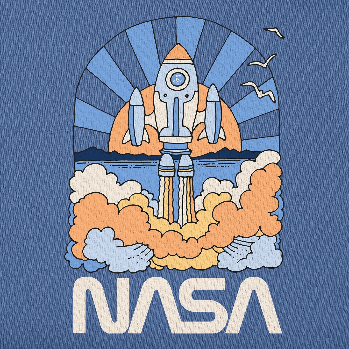 Men's NASA Blast Off Short Sleeve Tee