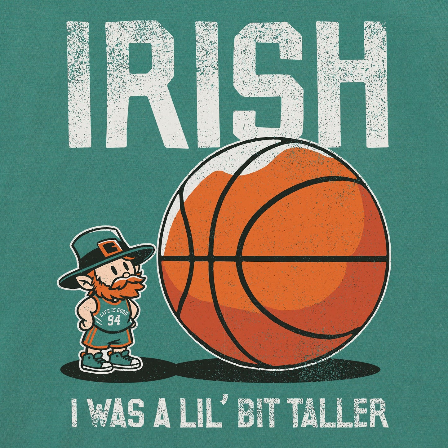 Kids Irish I Was a Lil Bit Taller Short Sleeve Crusher Tee