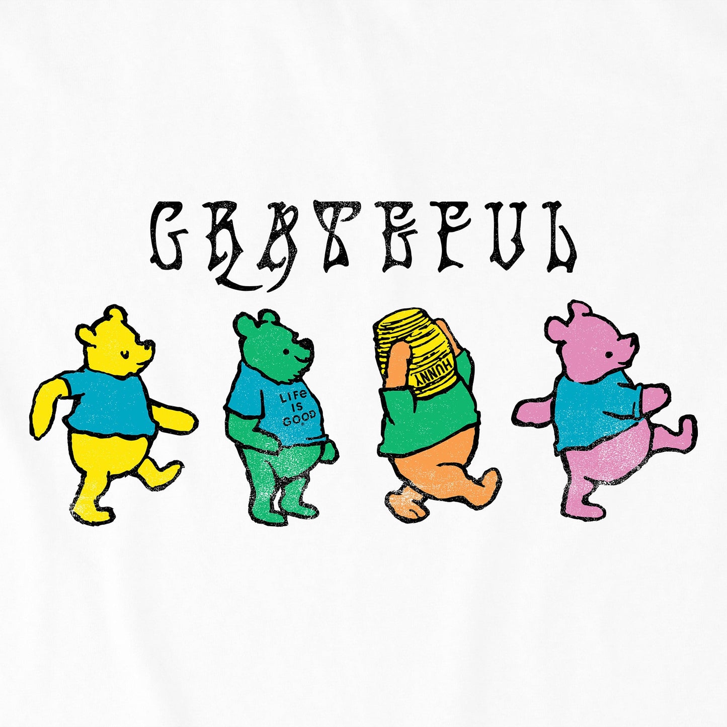 Women's Grateful Winnies Short Sleeve Crusher Boxy Tee