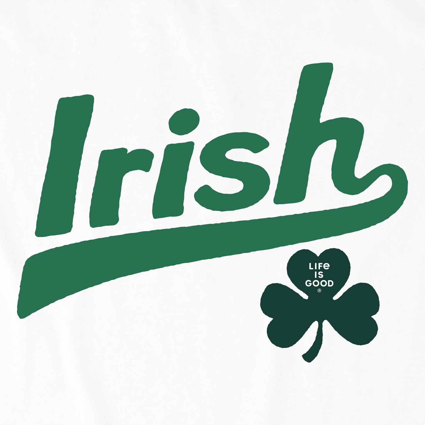 Women's Ballyard Irish Clover Short Sleeve Crusher Boxy Tee