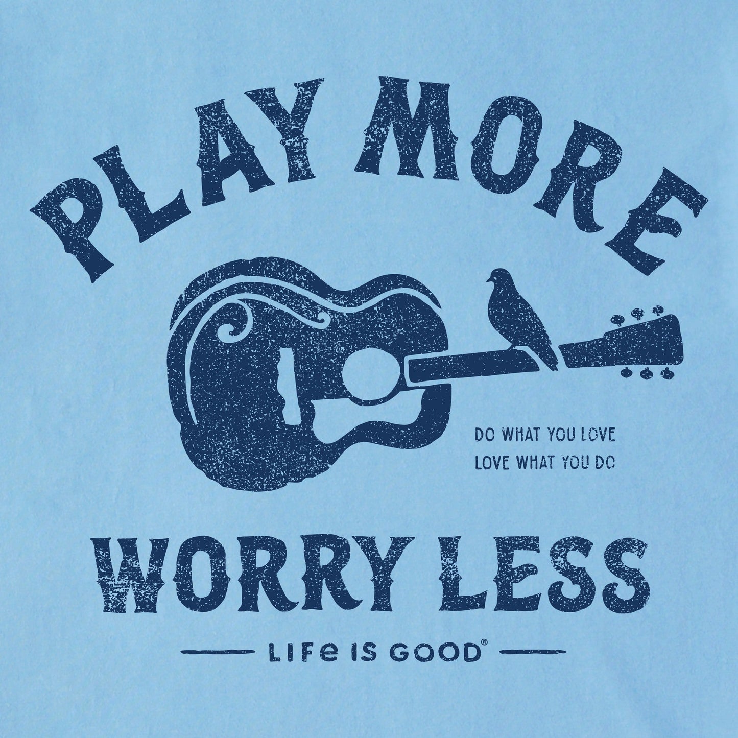 Men's Guitar Play More Short Sleeve Tee