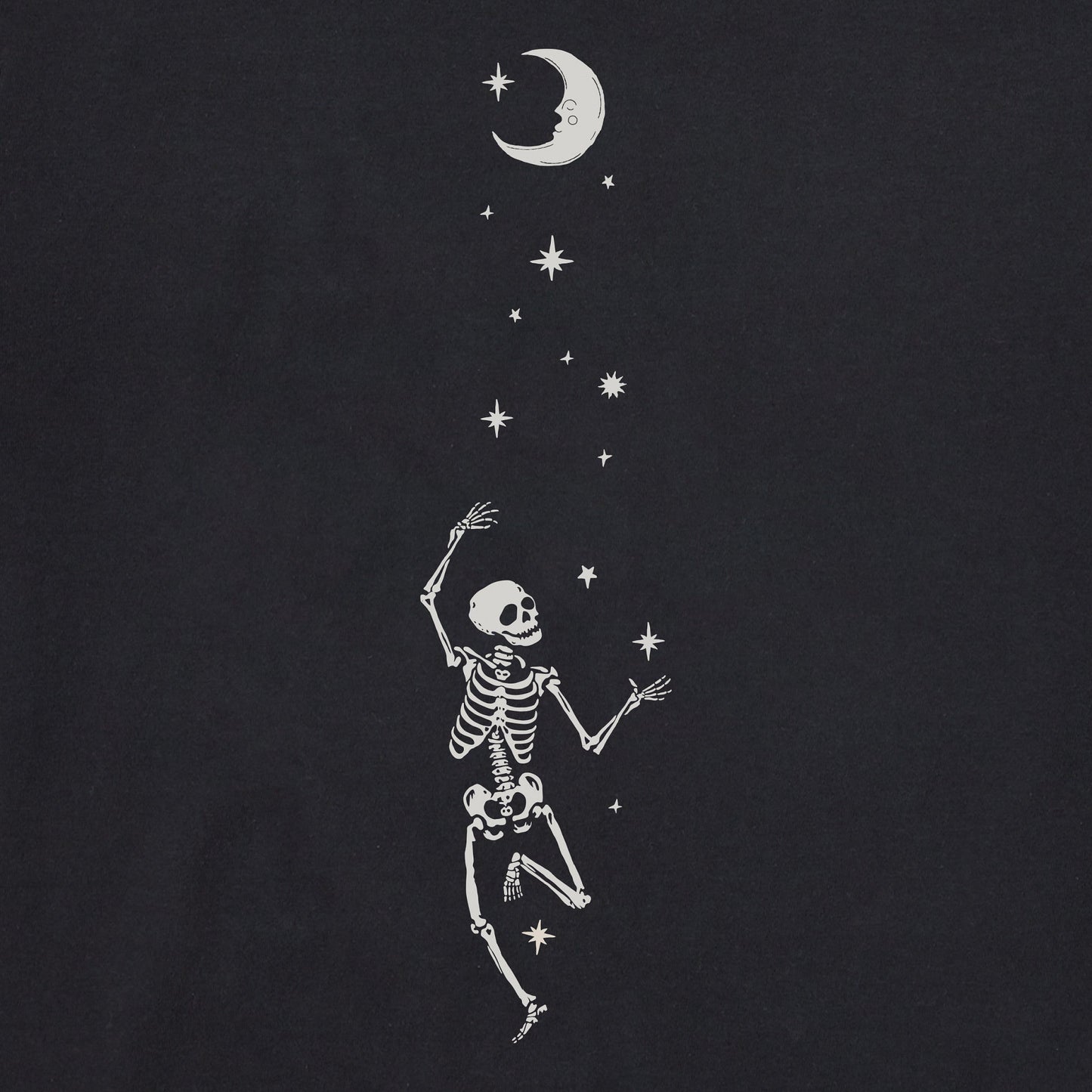 Women's Dancing in the Moonlight Long Sleeve Crusher Boxy Tee