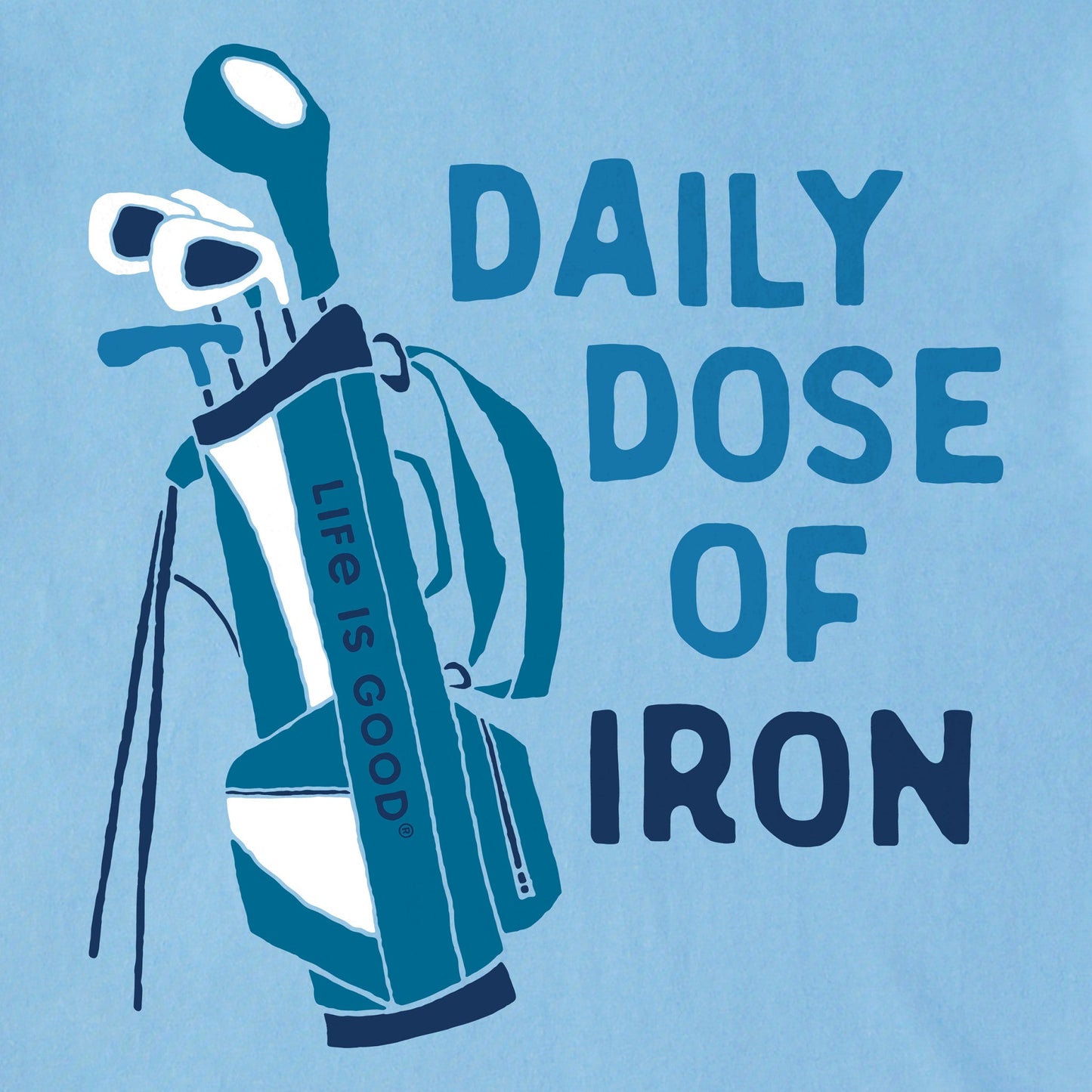 Men's Daily Dose of Iron Clubs Short Sleeve Crusher Tee