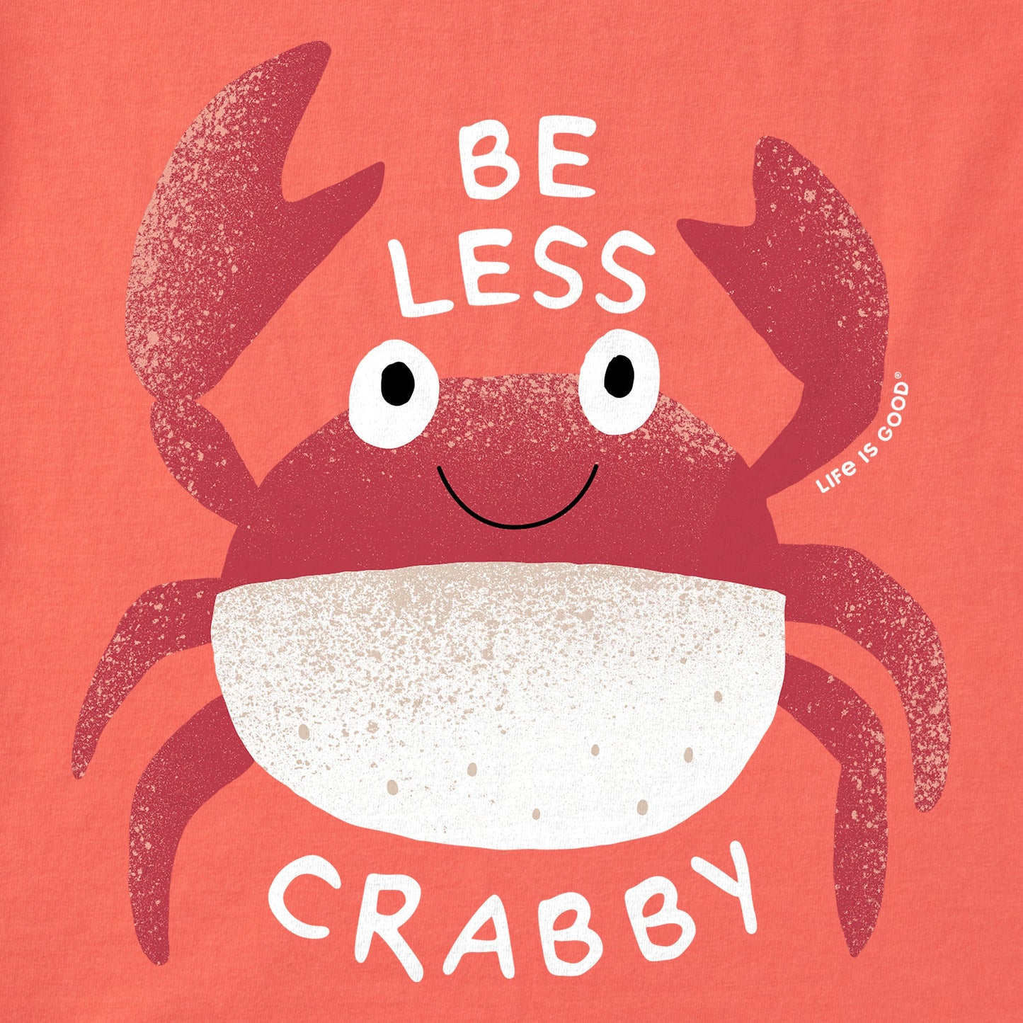 Women's Be Less Crabby Crab Short Sleeve Vee