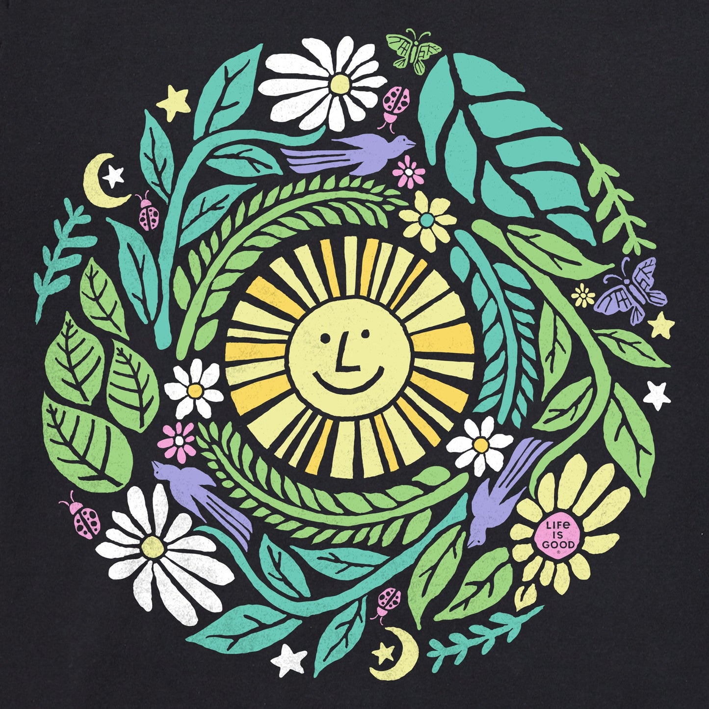 Women's The Circle of Life Short Sleeve Crusher Boxy Tee