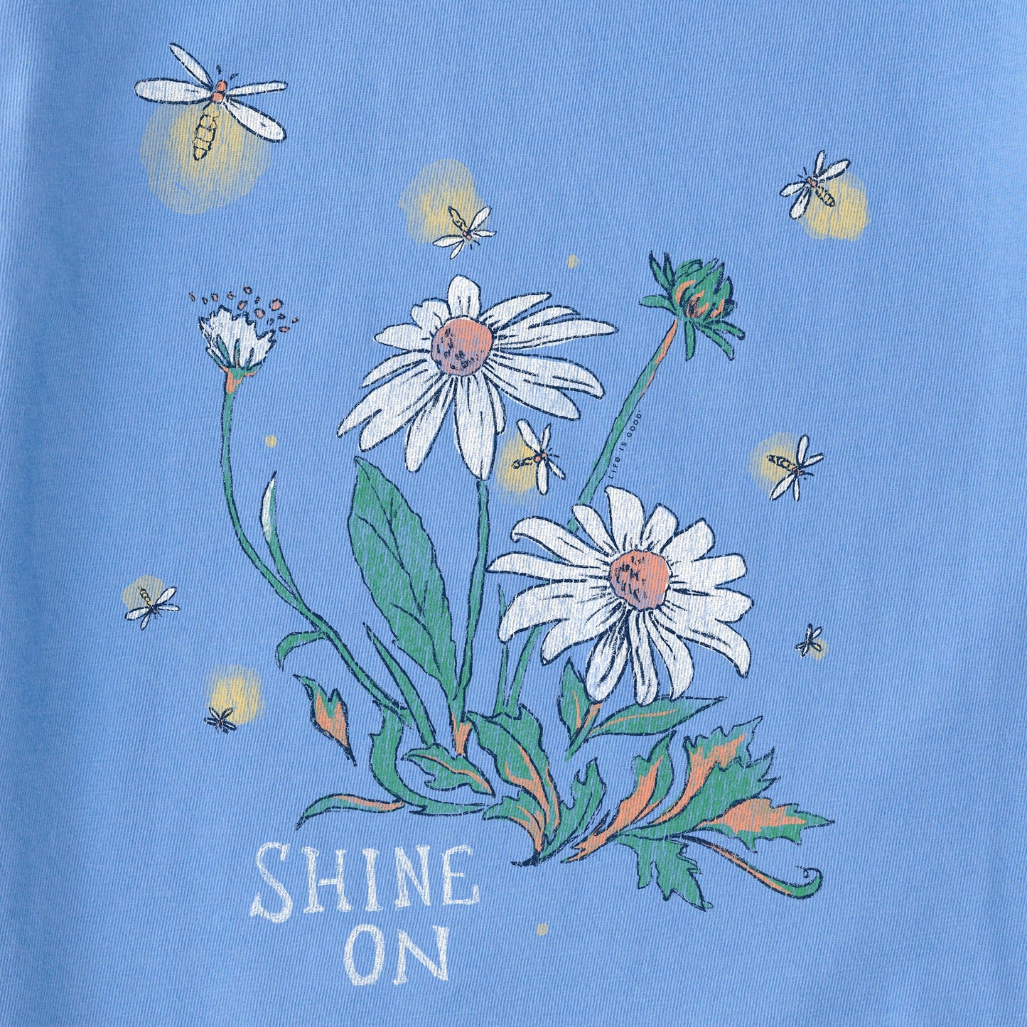 Women's Dreamy Shine On Daisies Crusher Tank