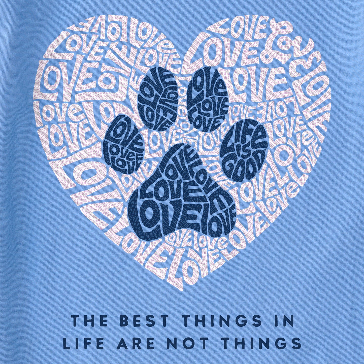 Women's Best Things Paw Heart Crusher Tank