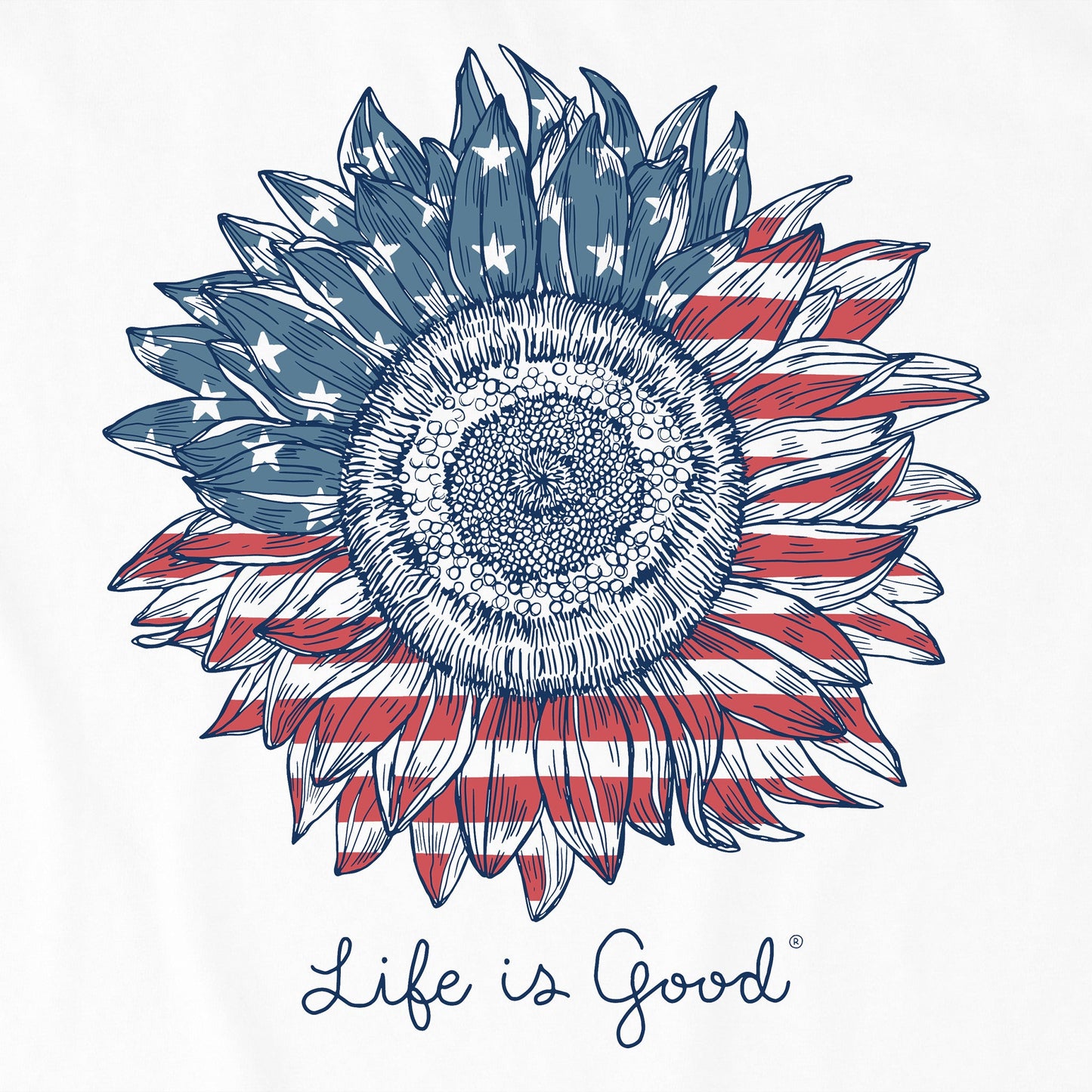 Women's American Sunflower Crusher Tank