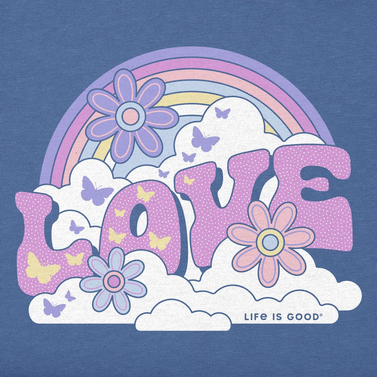 Women's Rainbow Love Short Sleeve Tee