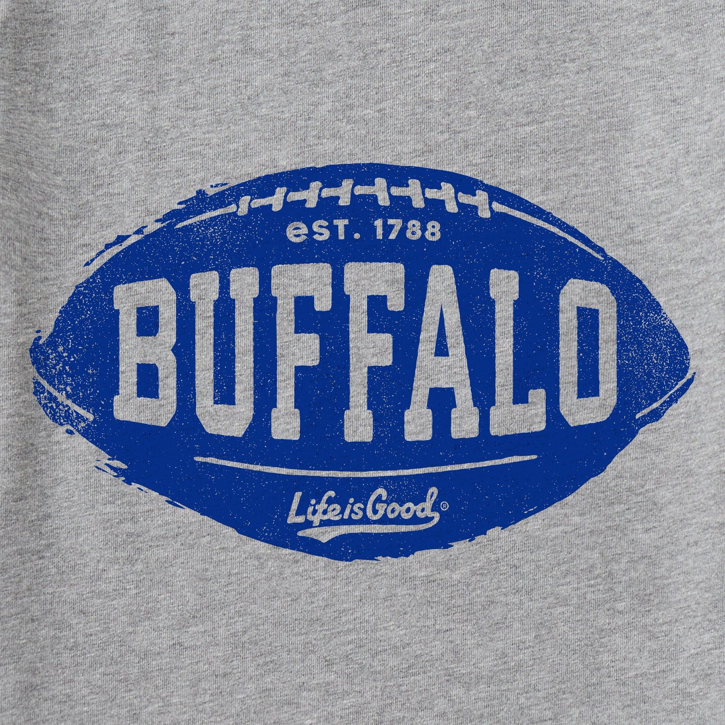 Men's Buffalo Football Long Sleeve Crusher Tee