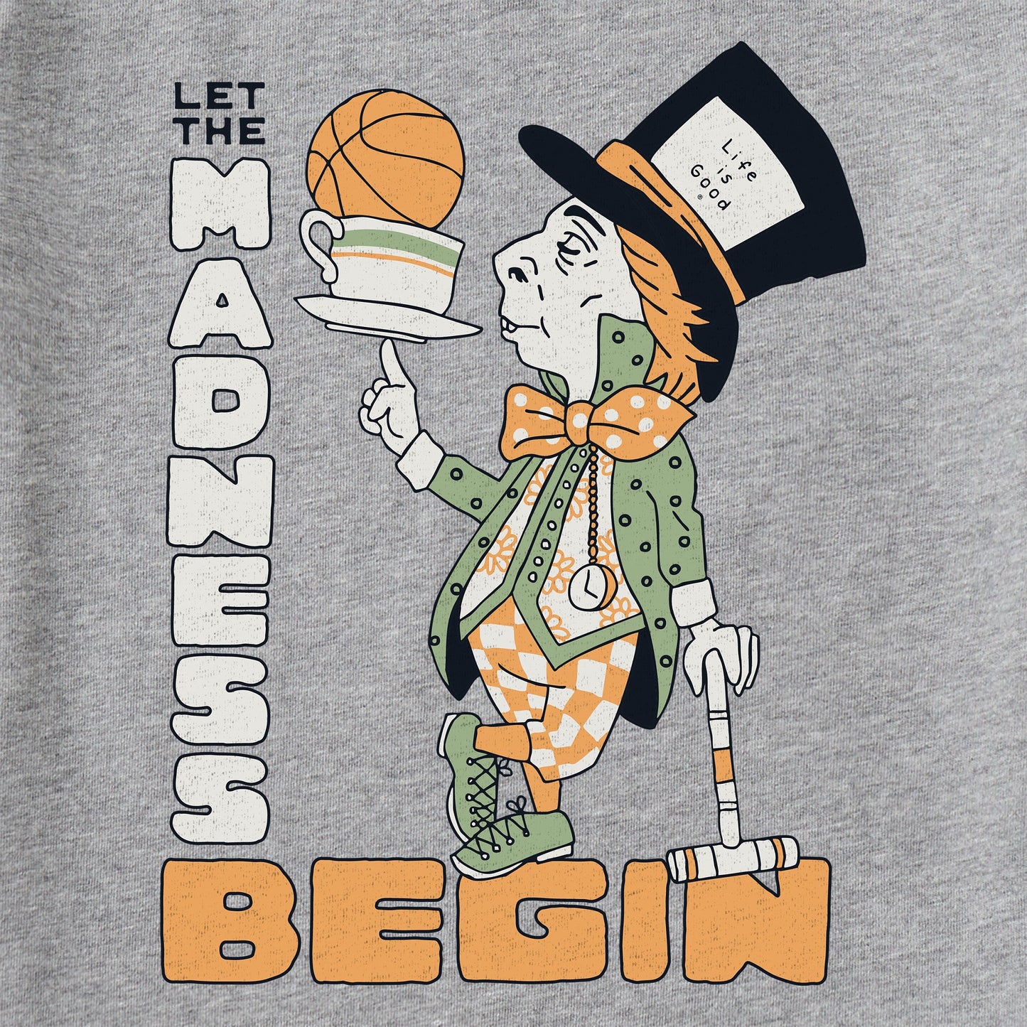 Kids Let the Madness Begin Short Sleeve Crusher Tee