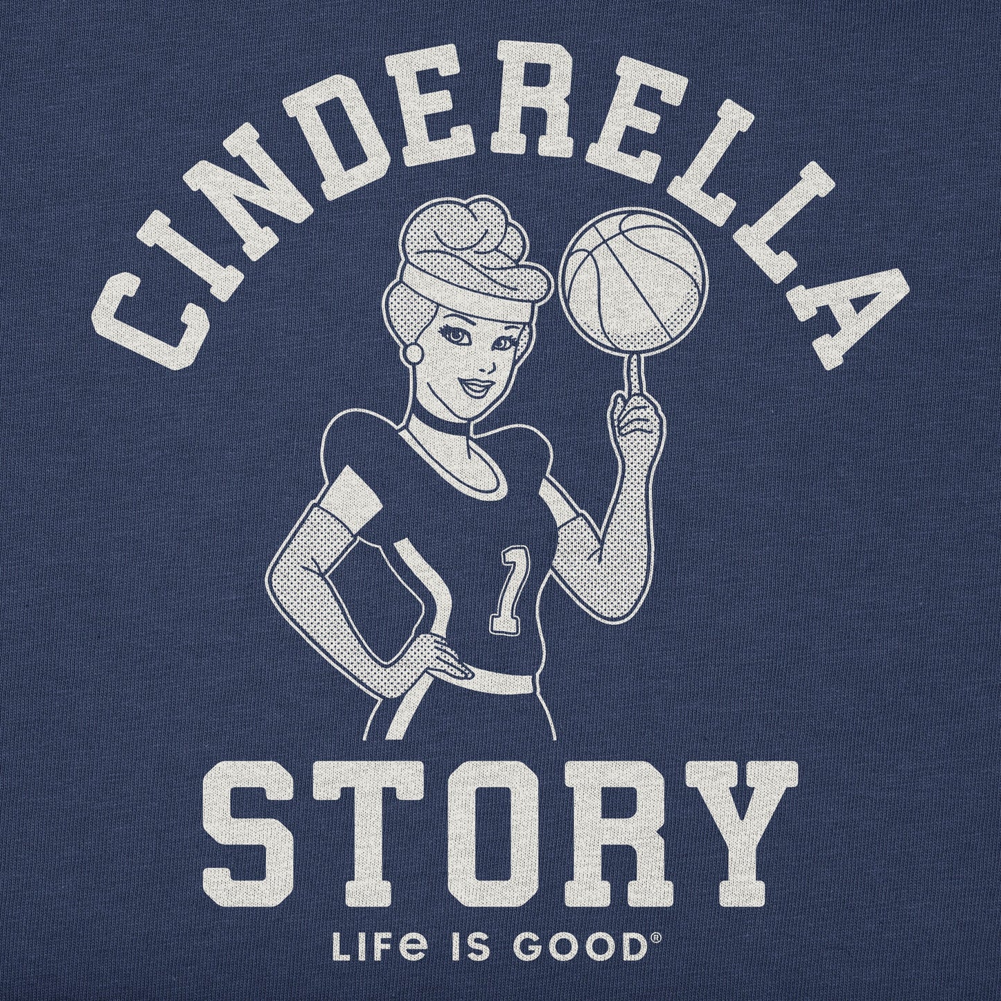Kids Cinderella Story Short Sleeve Crusher Tee