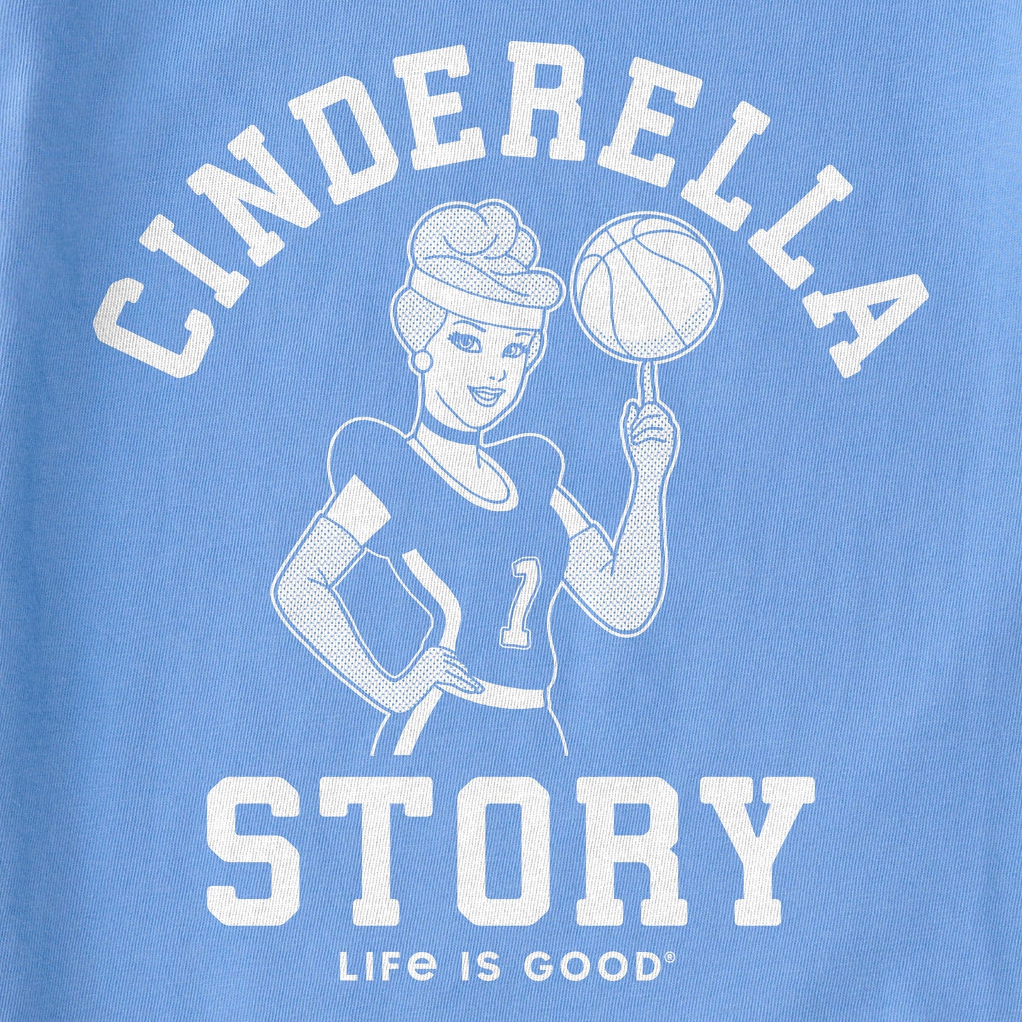 Women's Cinderella Story Short Sleeve Crusher Boxy Tee