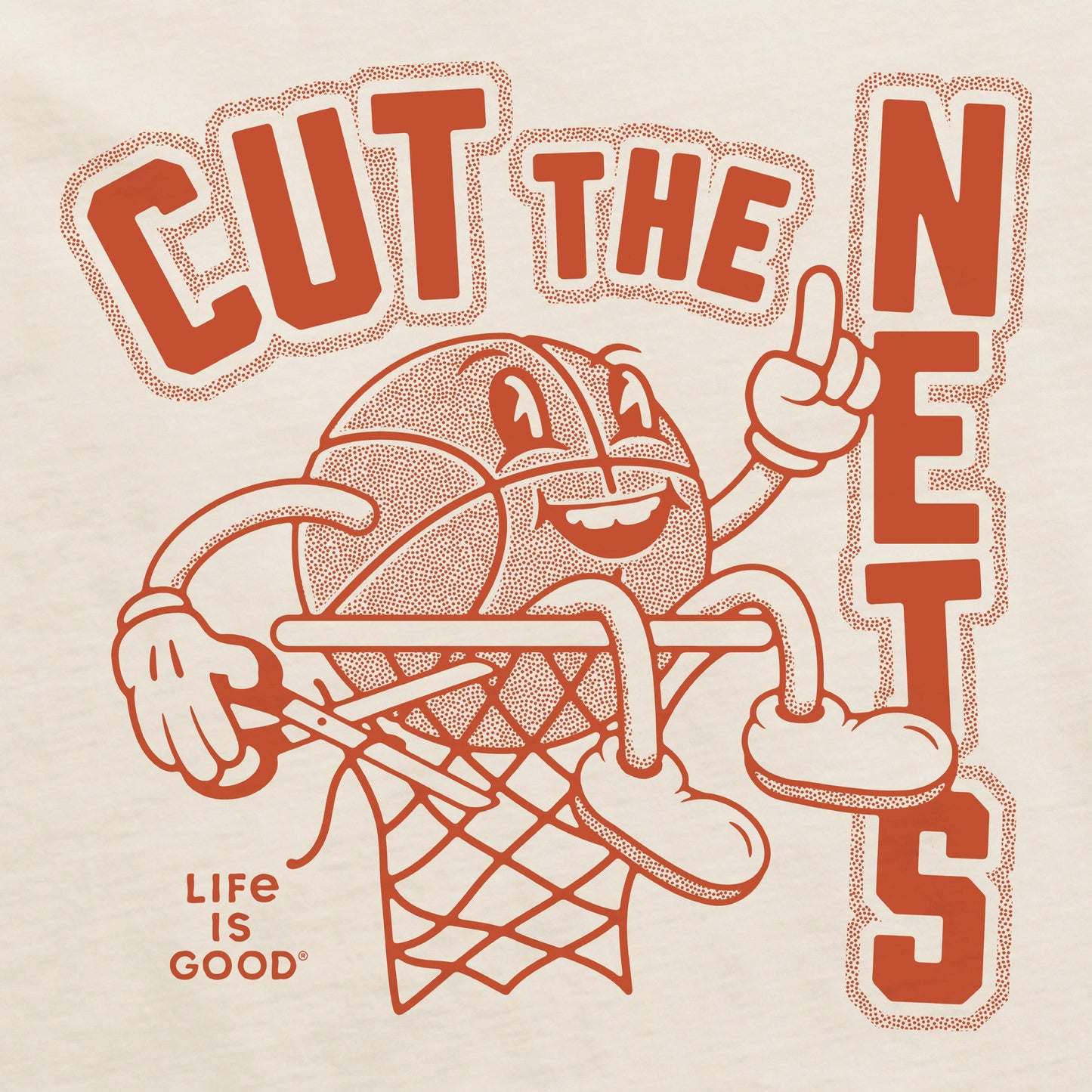 Women's Cut the Nets Short Sleeve Crusher Tee