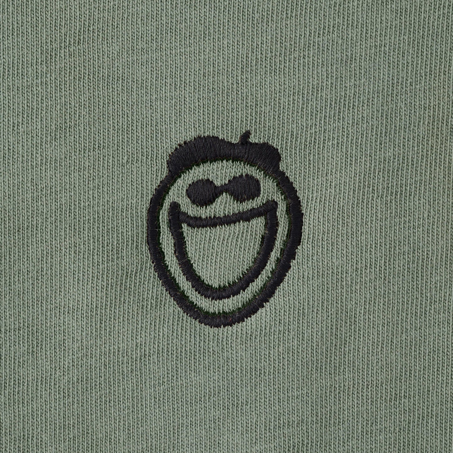 Men's Embroidered Jake Face Short Sleeve Crusher Tee