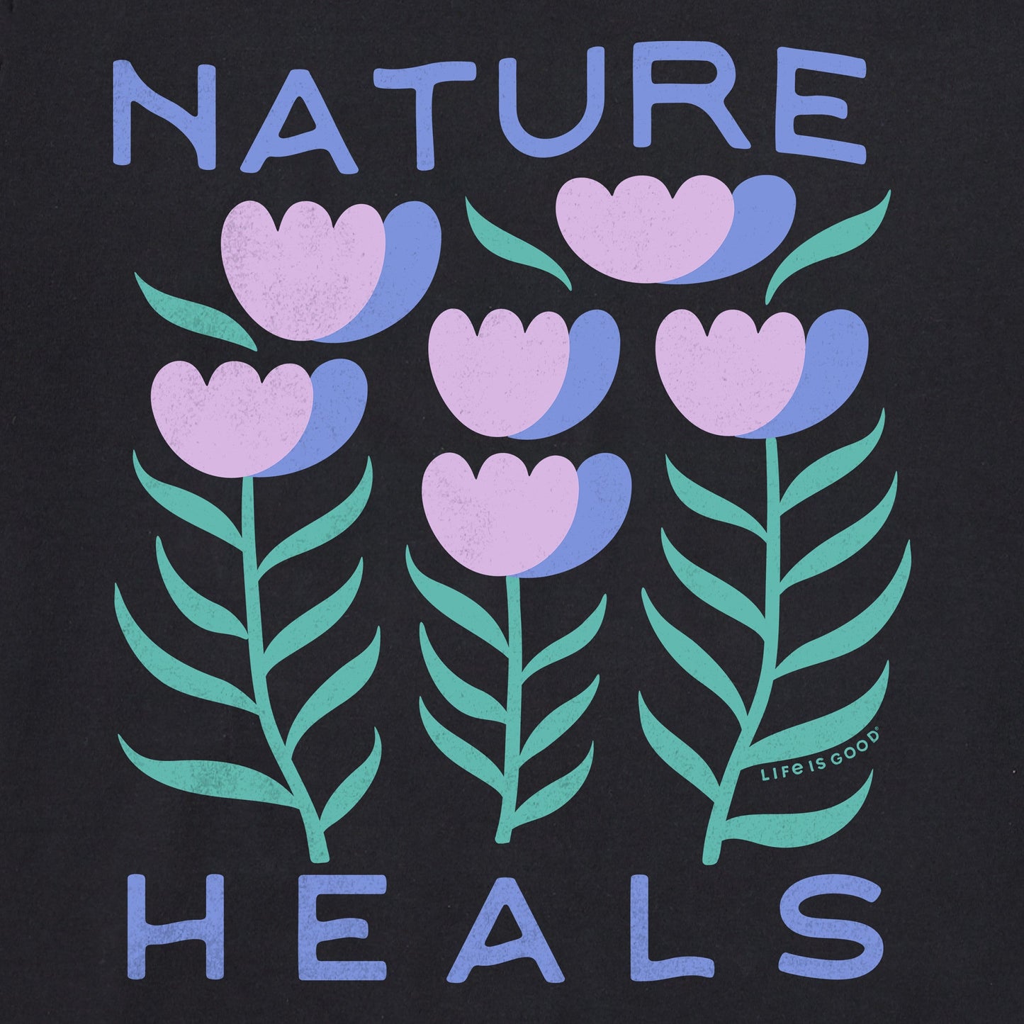Women's Nature Heals Flowers Crusher-LITE Shrunken Tee