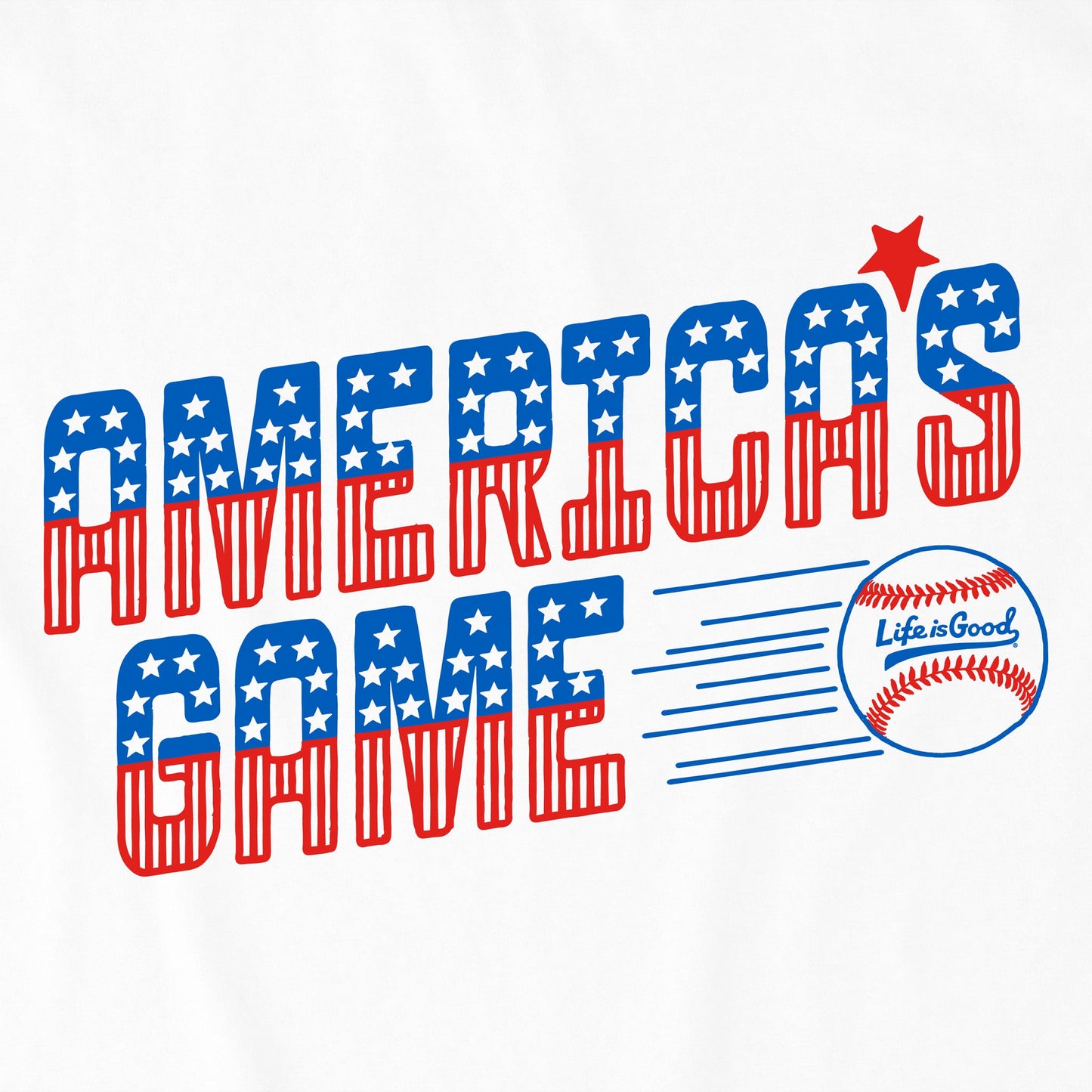 Men's America's Game Short Sleeve Tee