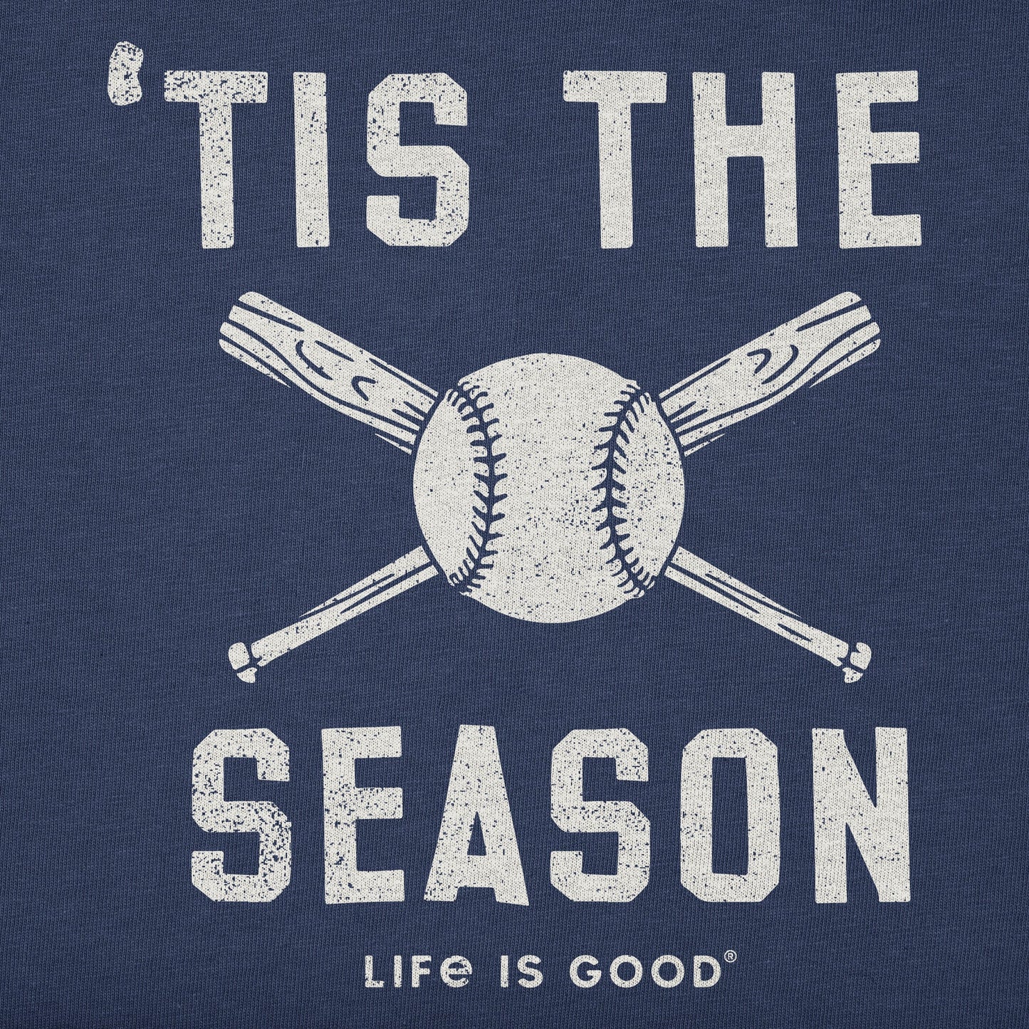 Women's 'Tis the Season Baseball Bats Short Sleeve Crusher Boxy Tee