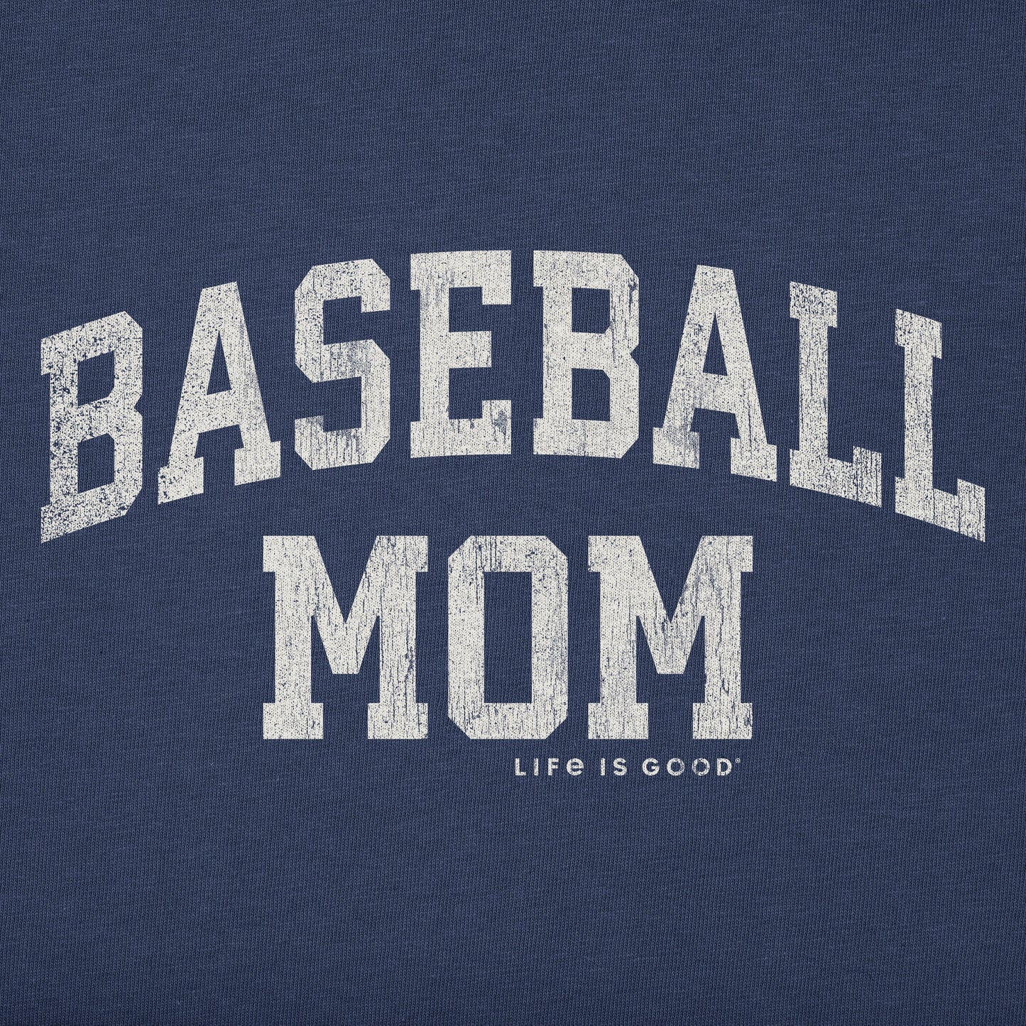Women's Baseball Mom Arch Short Sleeve Tee