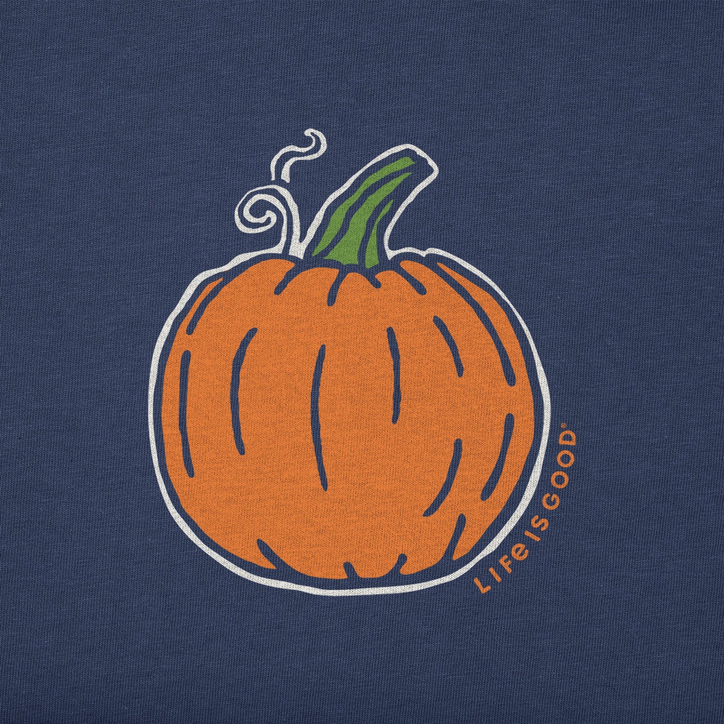 Kids Li'l Pumpkin Short Sleeve Crusher Tee
