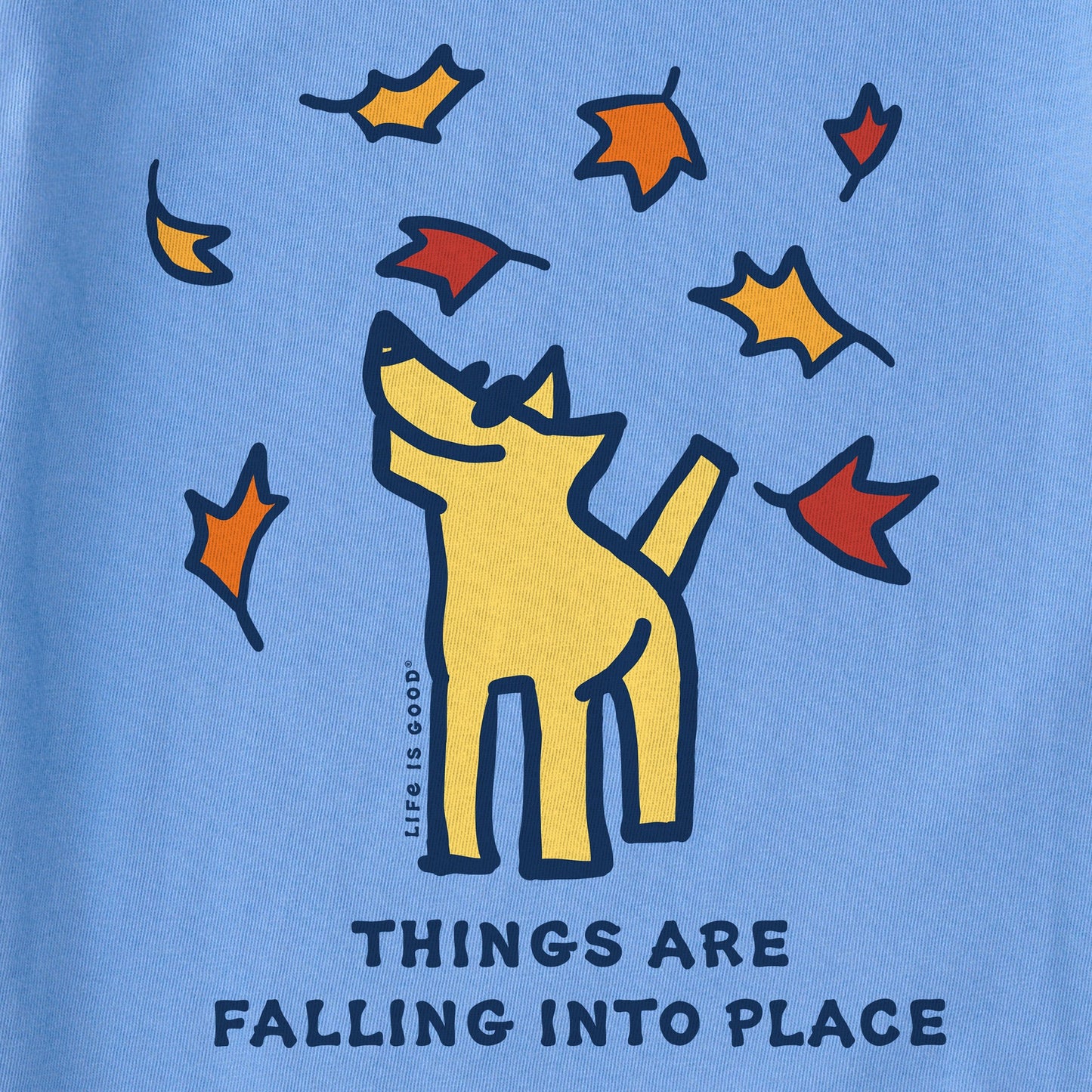 Kids Things are Falling Into Place Rocket Long Sleeve Crusher Tee