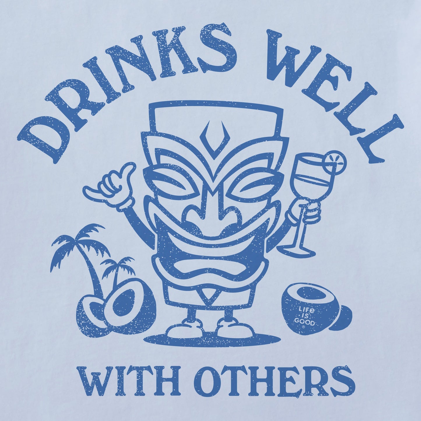 Women's Drinks Well Tiki Crusher-LITE Shrunken Tee