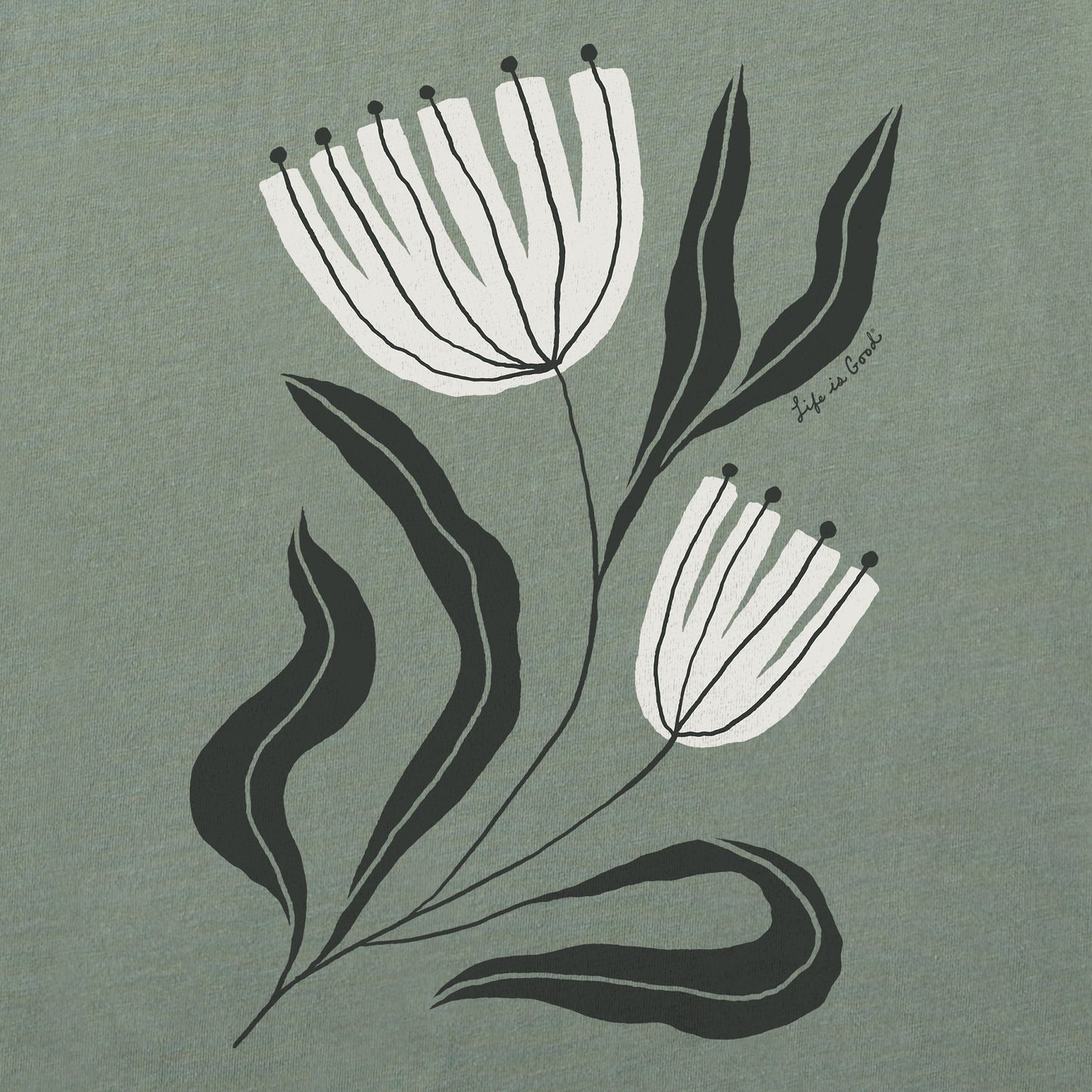 Women's Rustic Flowers Crusher-LITE Shrunken Tee