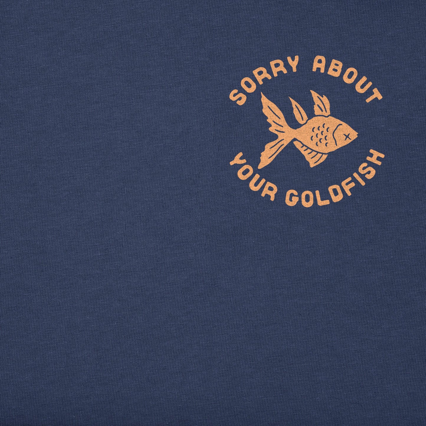 Men's Sorry About Your Goldfish Short Sleeve Tee