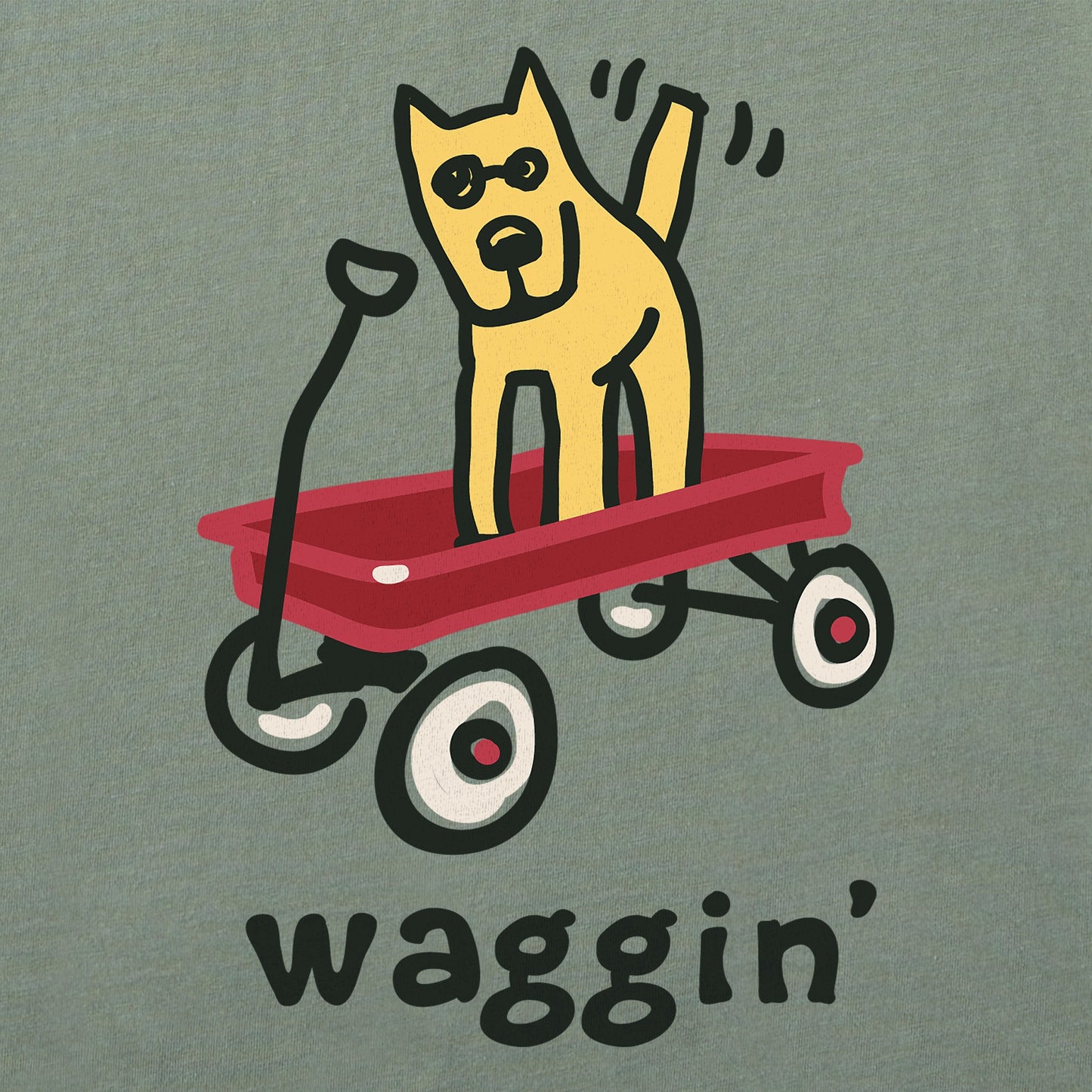 Men's Rocket Waggin' Short Sleeve Tee