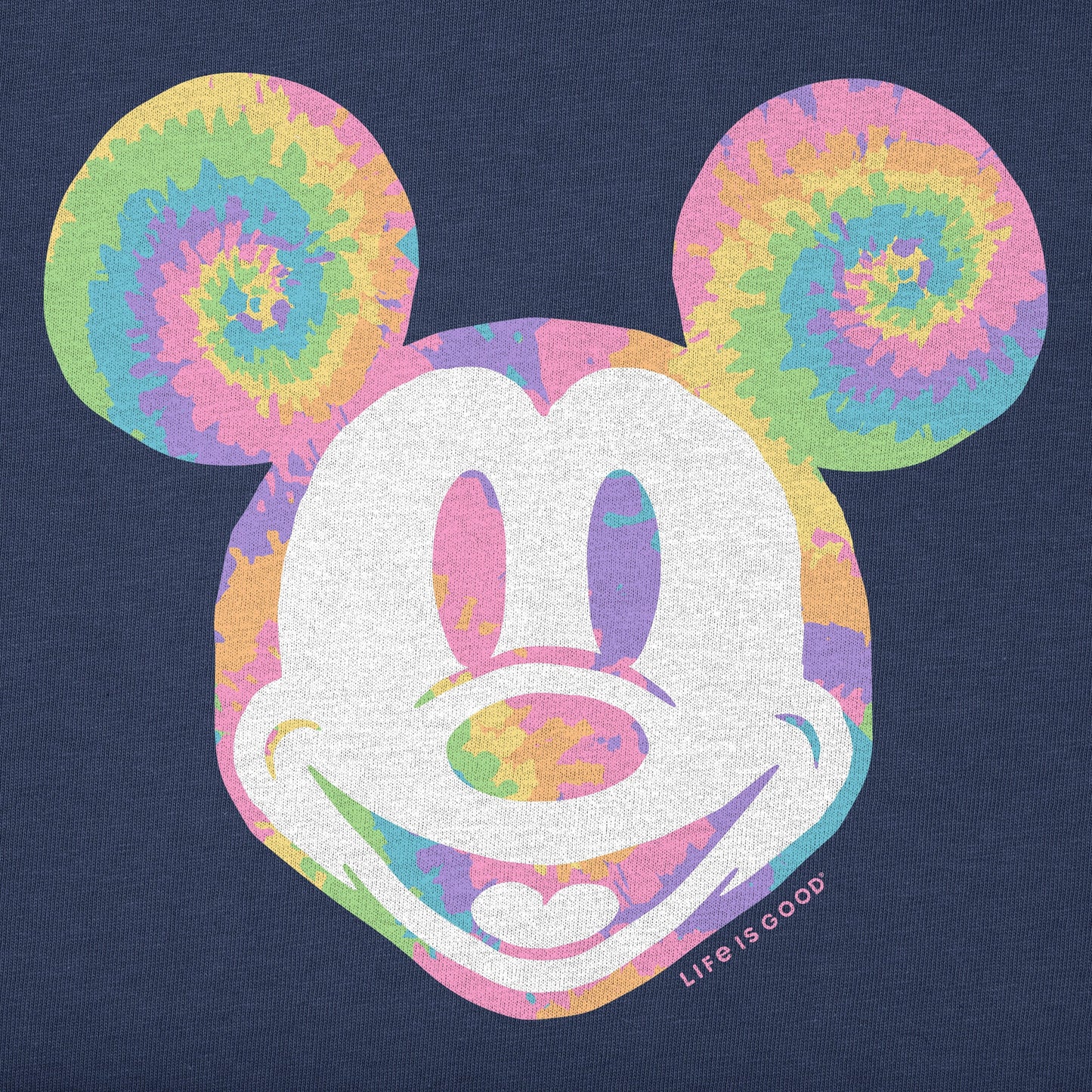 Kids Tie Dye Willie Short Sleeve Crusher Tee