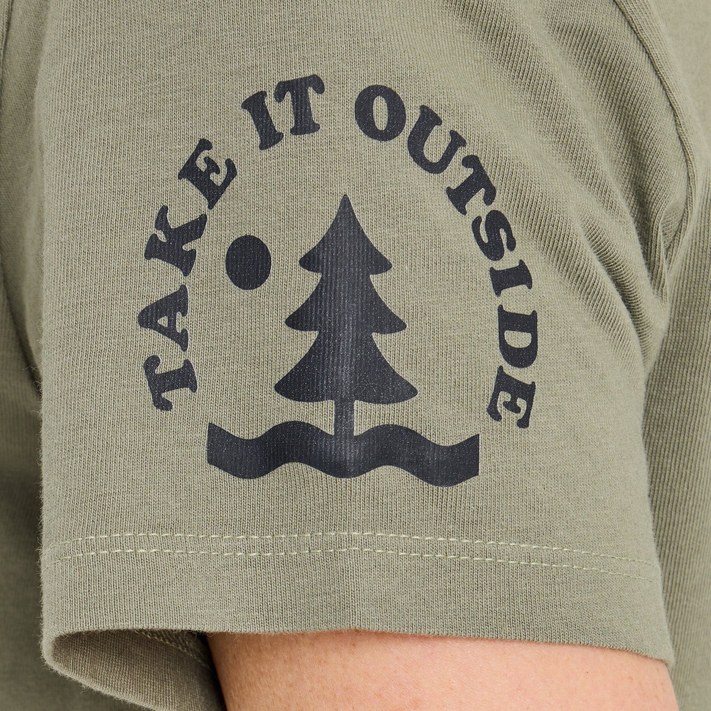 Women's Take it Outside LIG Short Sleeve Crusher Tee