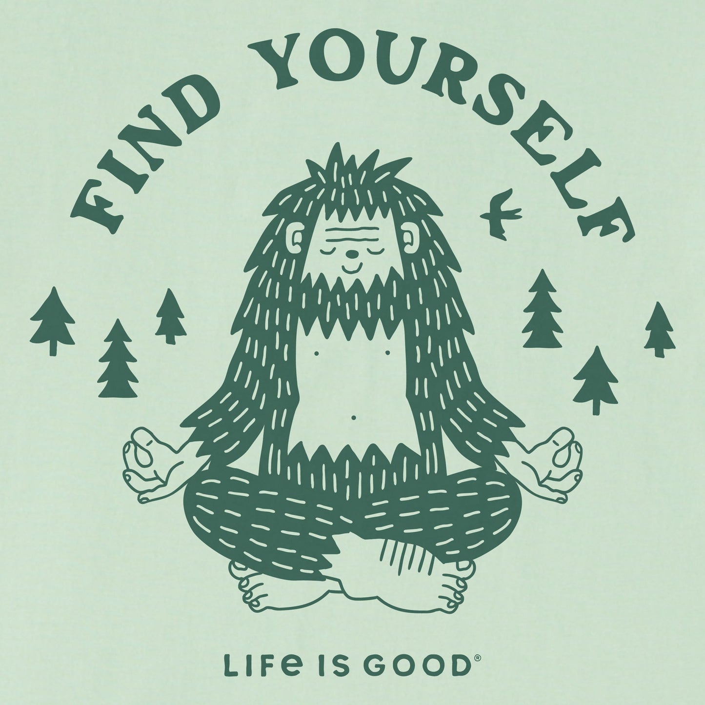 Kids Find Yourself Short Sleeve Crusher Tee