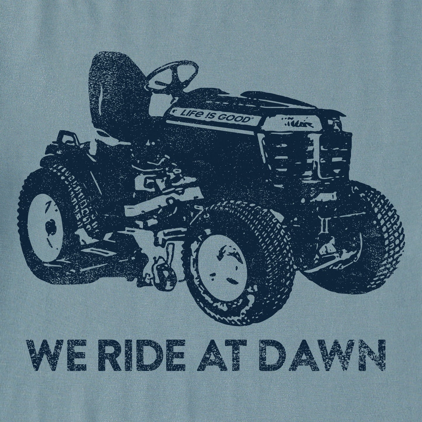 Men's Ride At Dawn Lawnmower Short Sleeve Tee