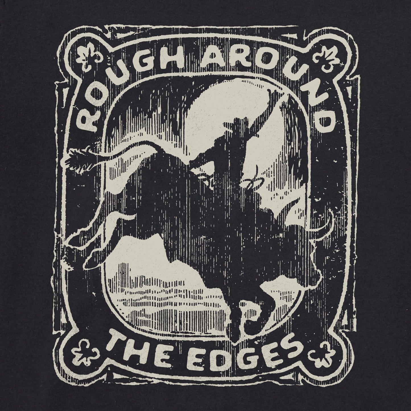 Women's Rough Around The Edges Short Sleeve Crusher Boxy Tee