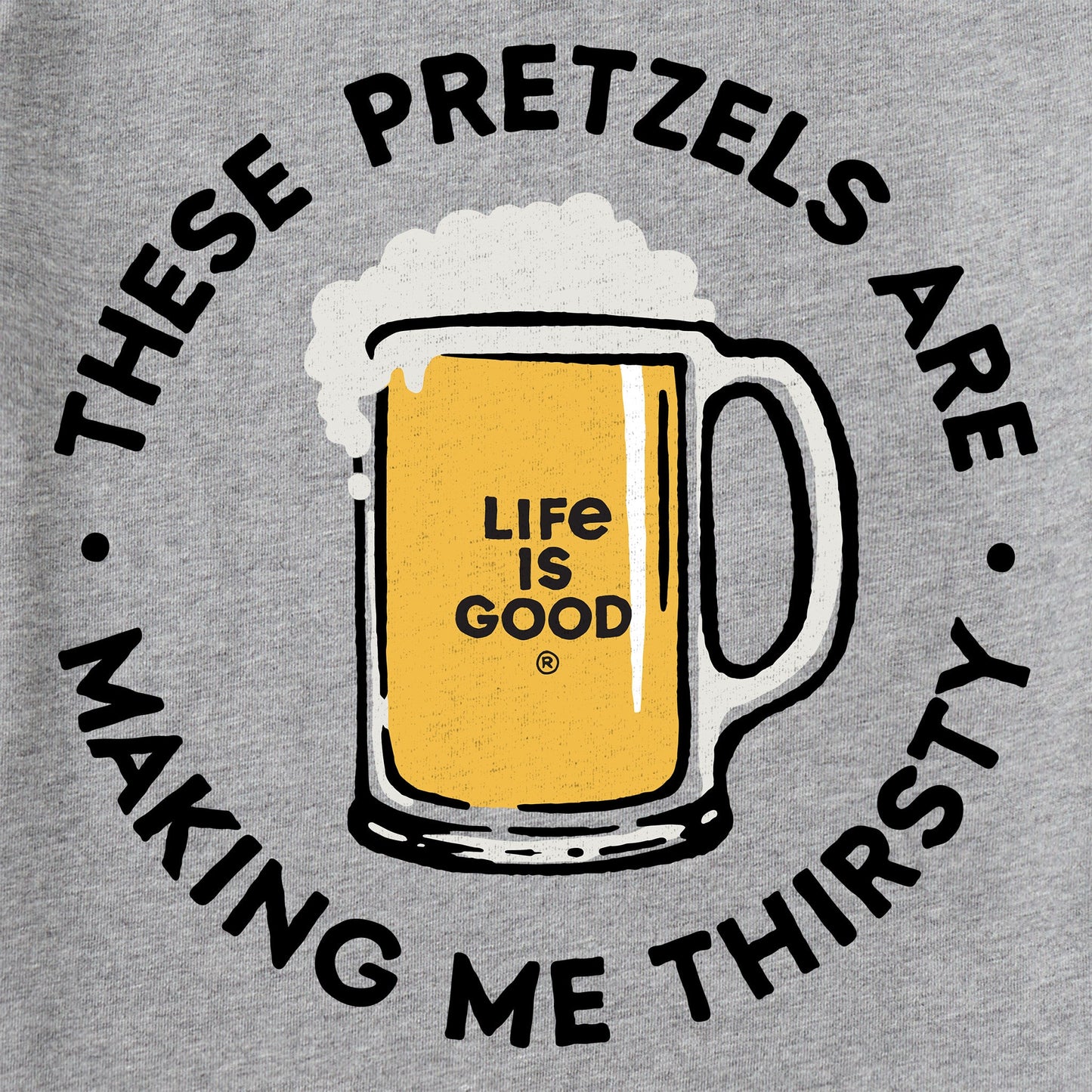 Men's These Pretzels Are Making Me Thirsty Short Sleeve Tee