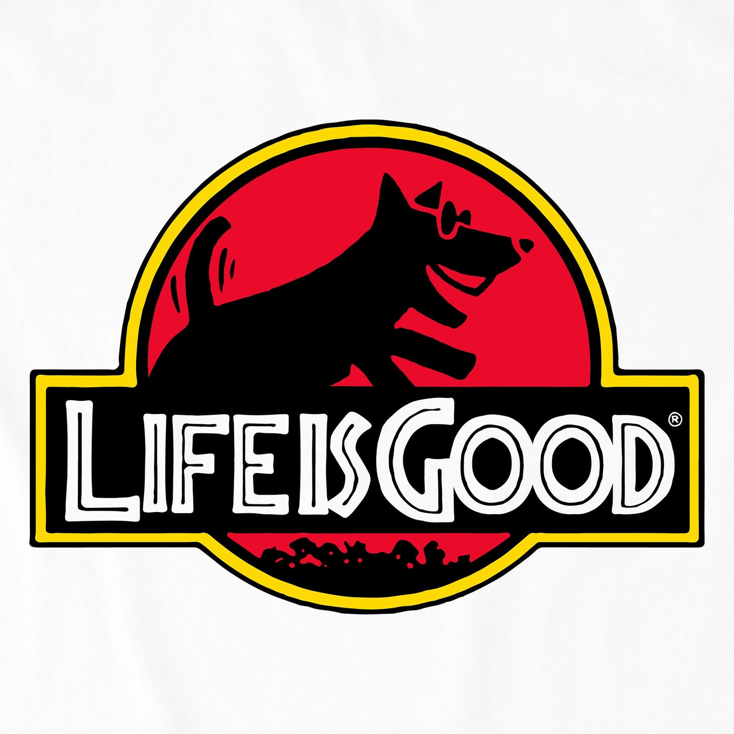 Kids Jurassic Rocket Short Sleeve Crusher Tee